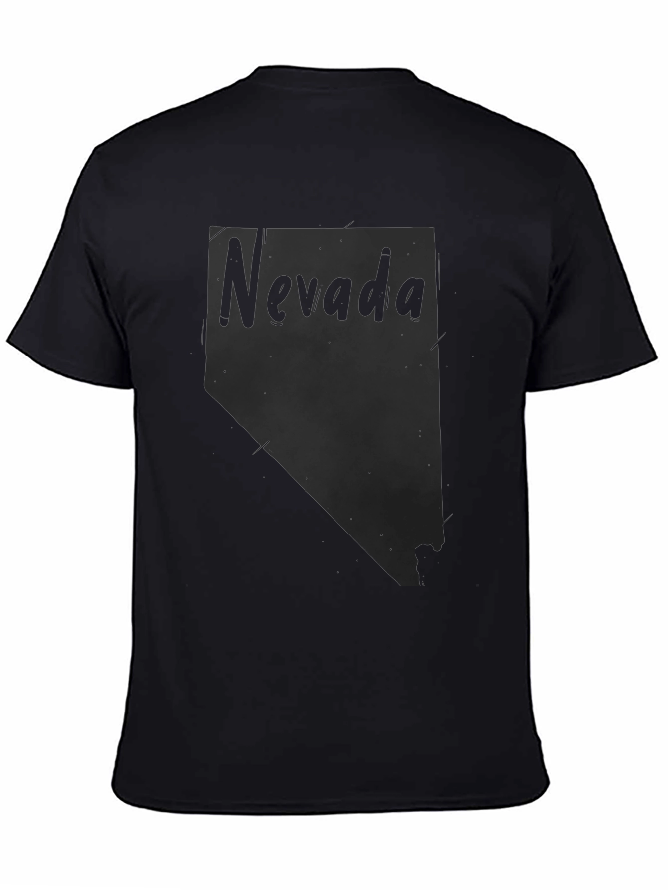Nevada State Outline Graphic T-Shirt