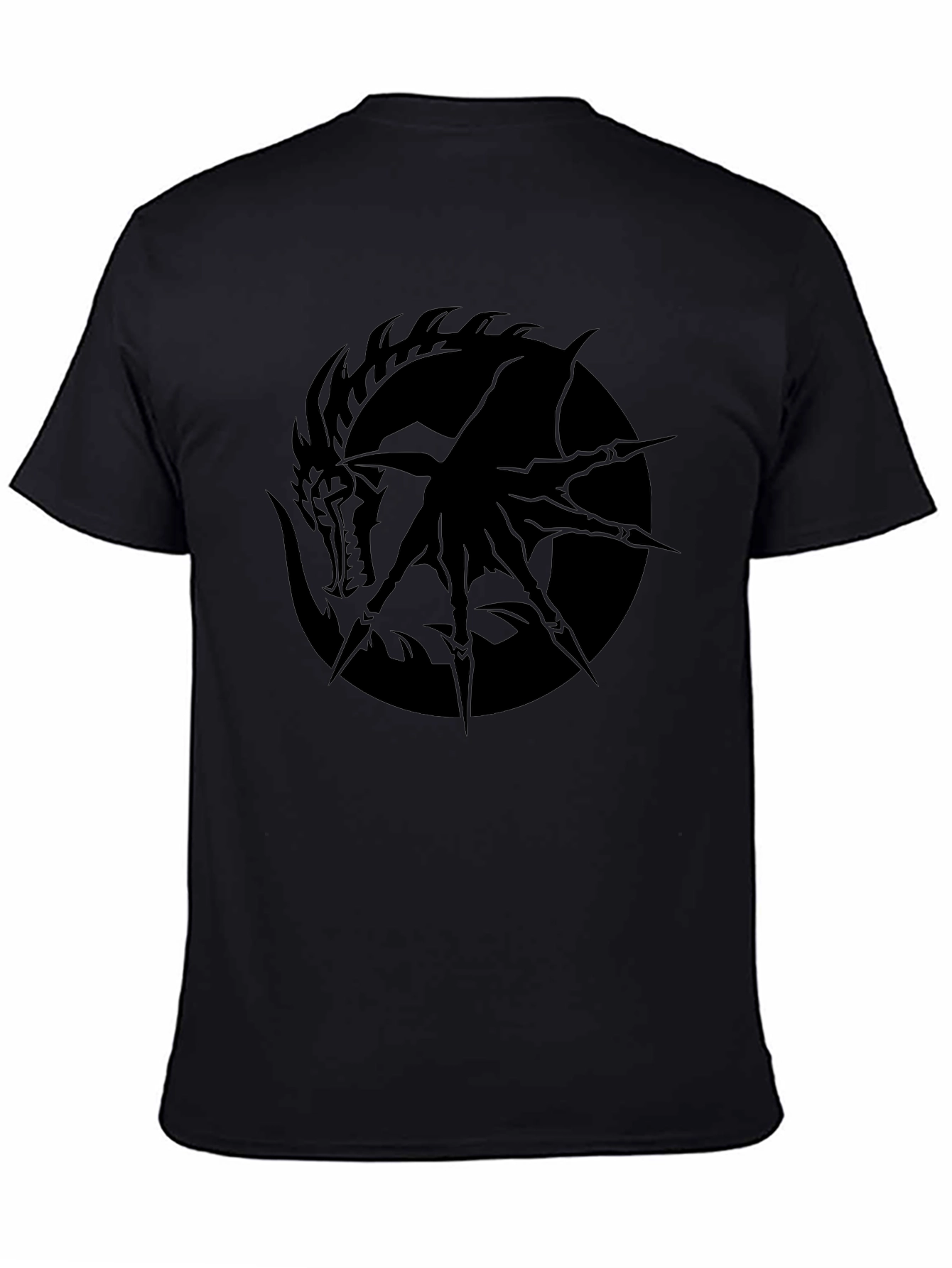 Dragon Hand Graphic Black T-Shirt