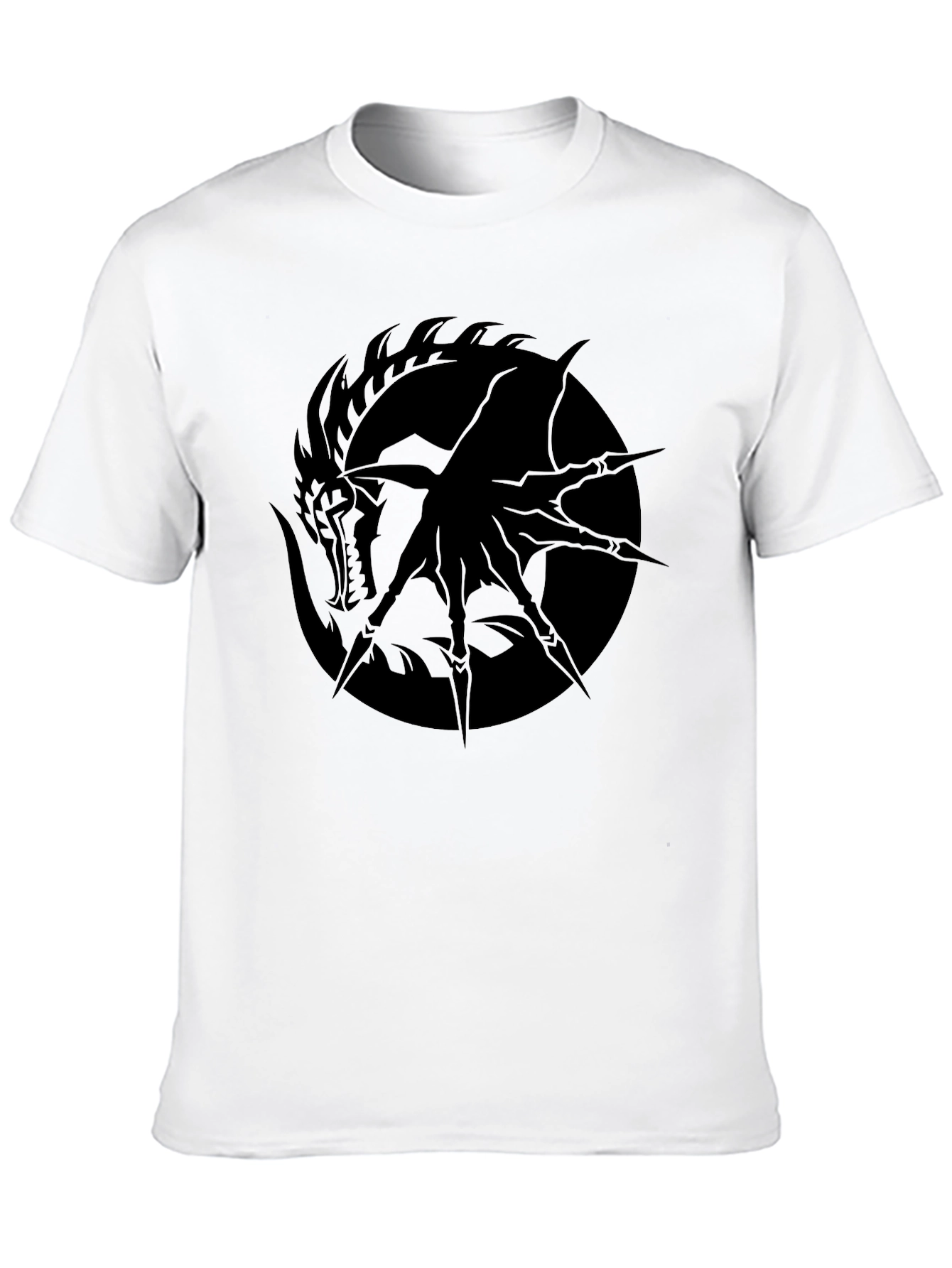 Dragon Hand Graphic Black T-Shirt