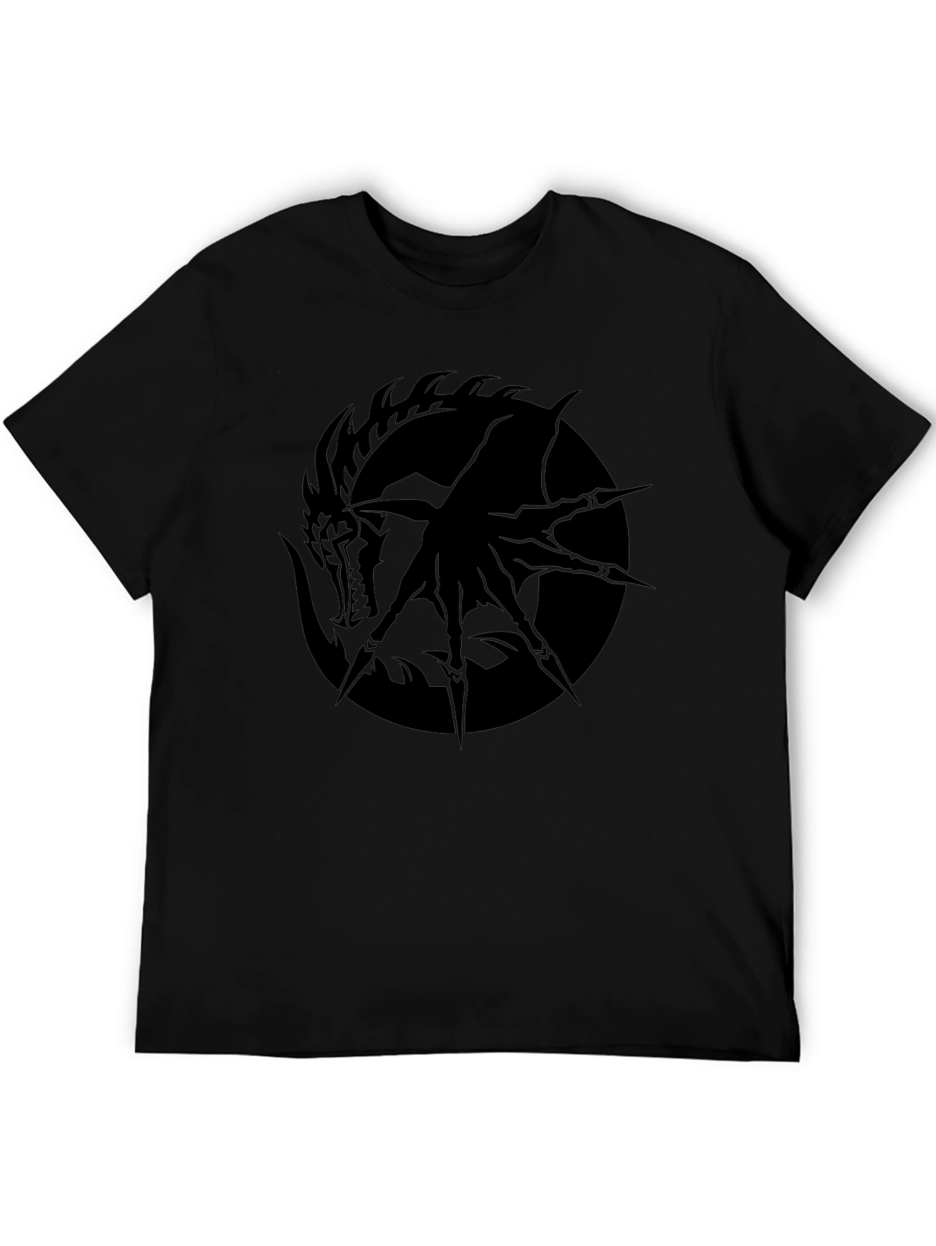 Dragon Hand Graphic Black T-Shirt