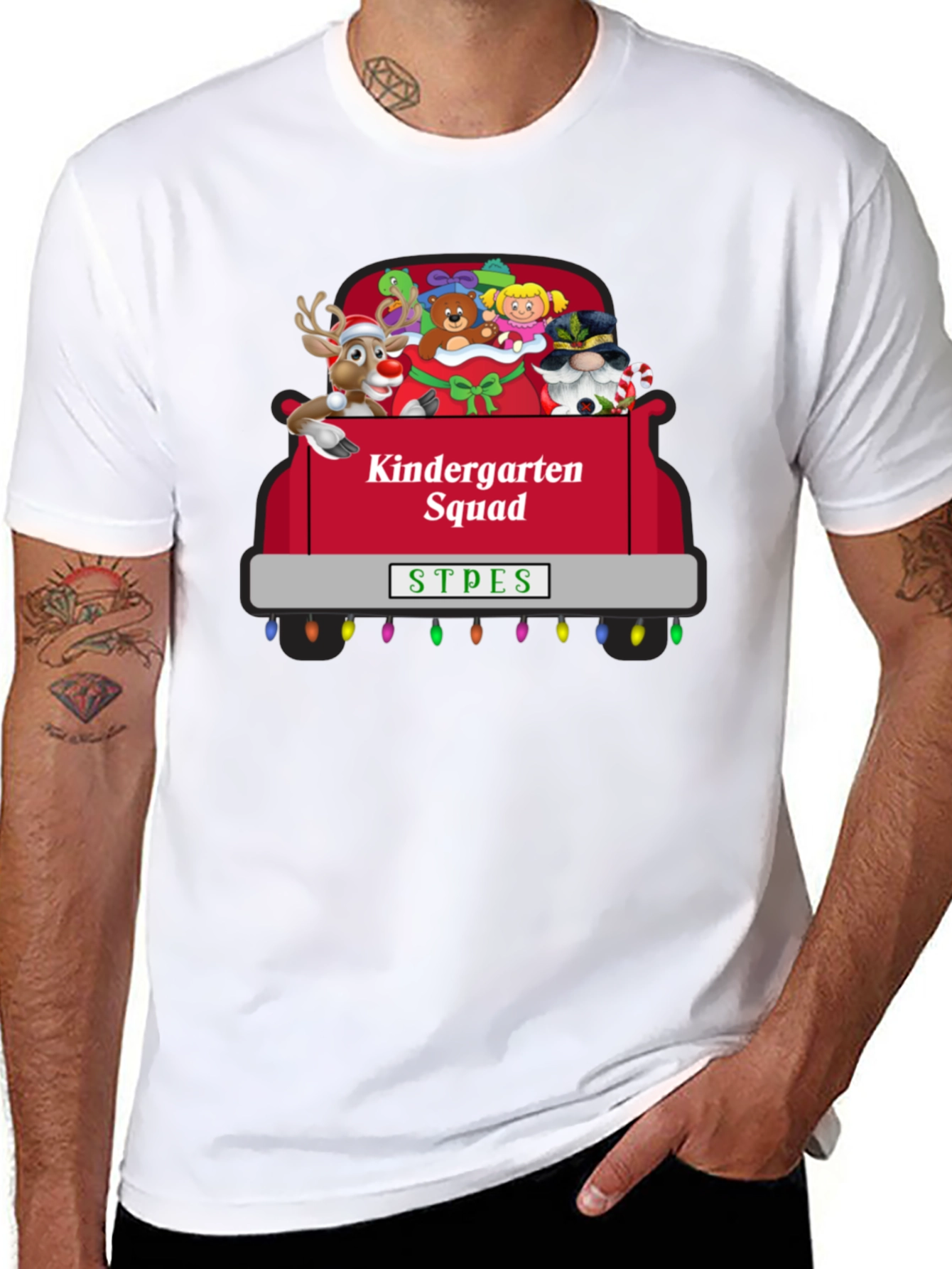 Kindergarten Squad Holiday T-Shirt