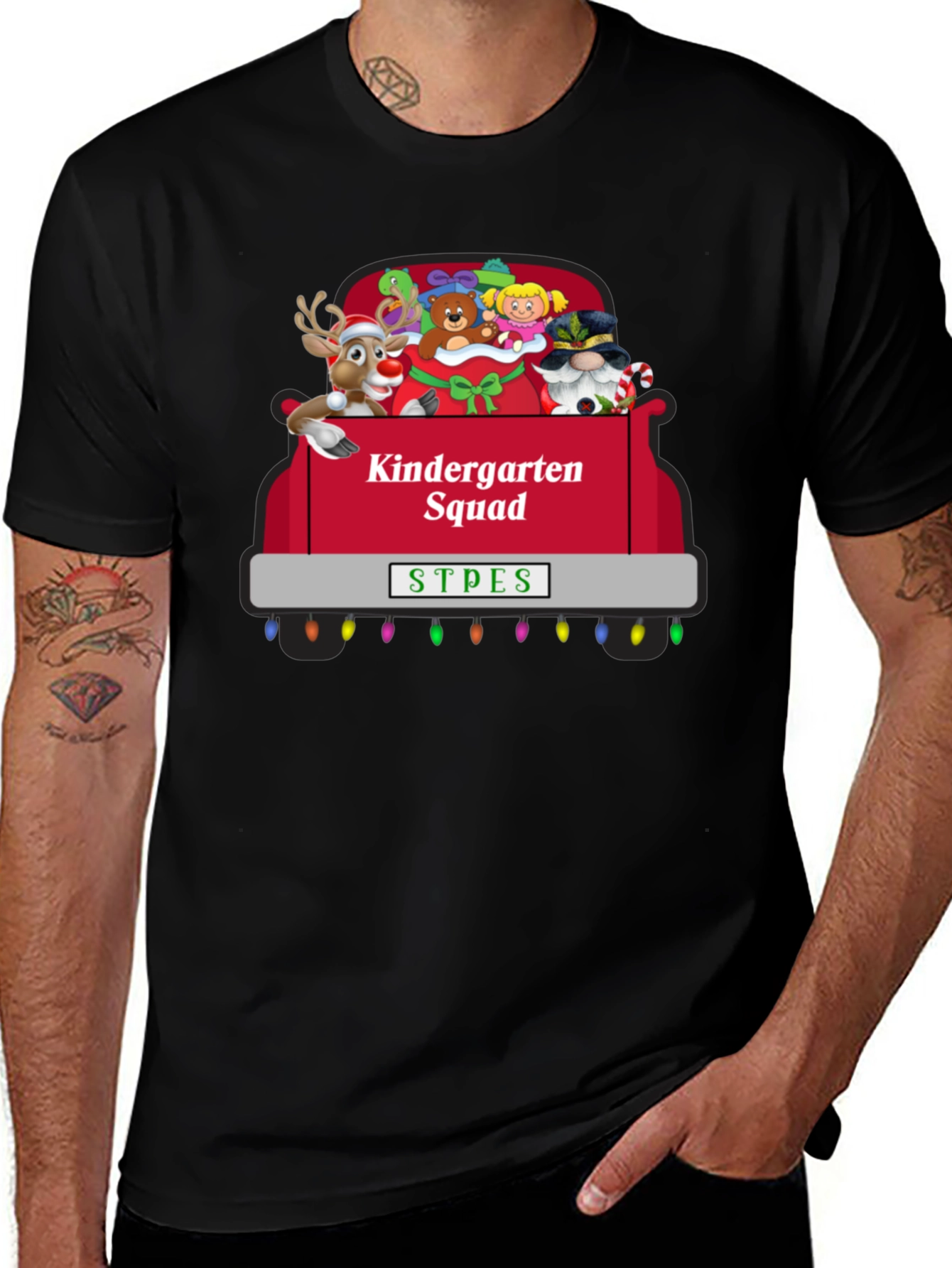 Kindergarten Squad Holiday T-Shirt