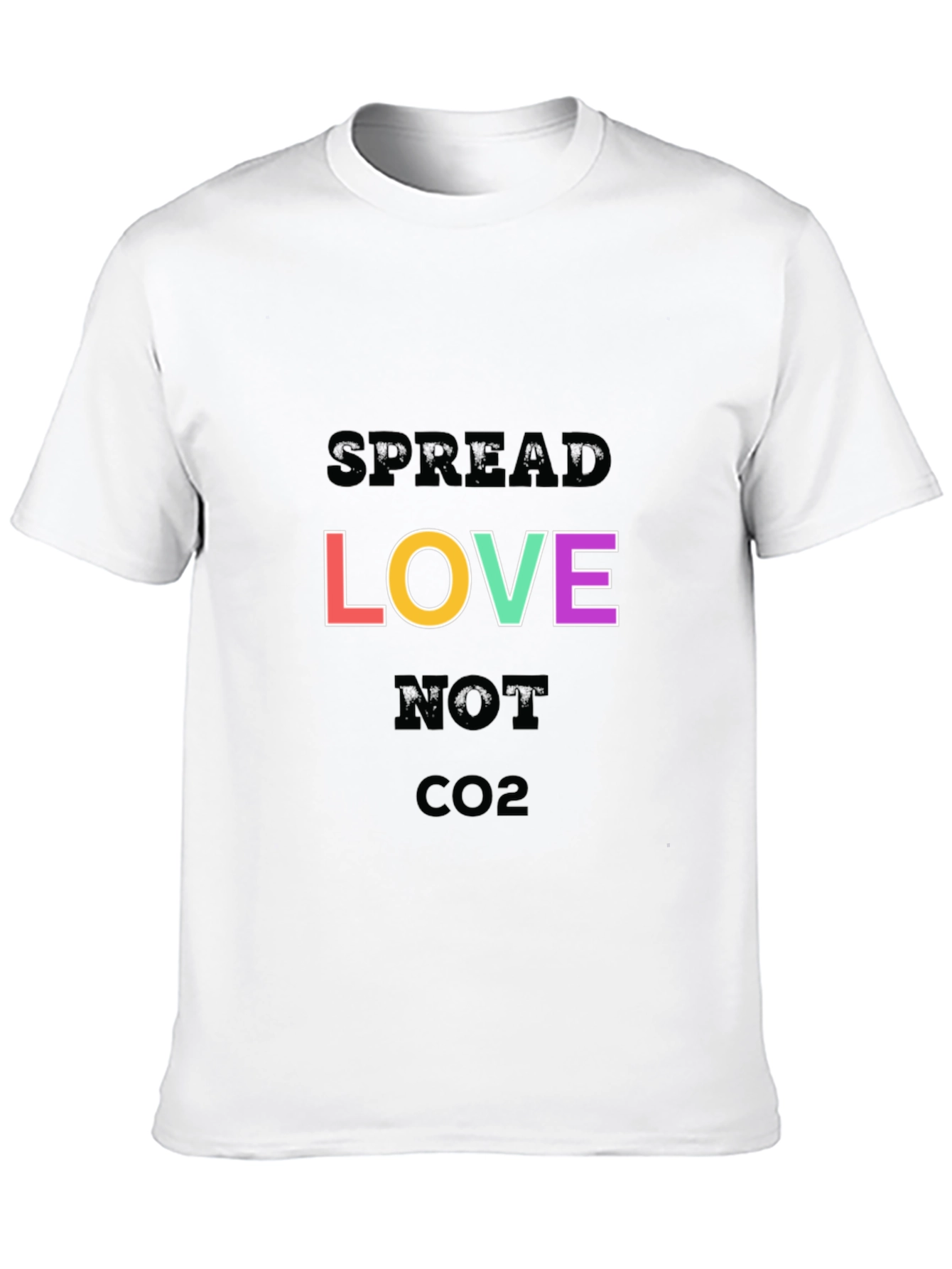 Spread Love Not CO2 Graphic Tee