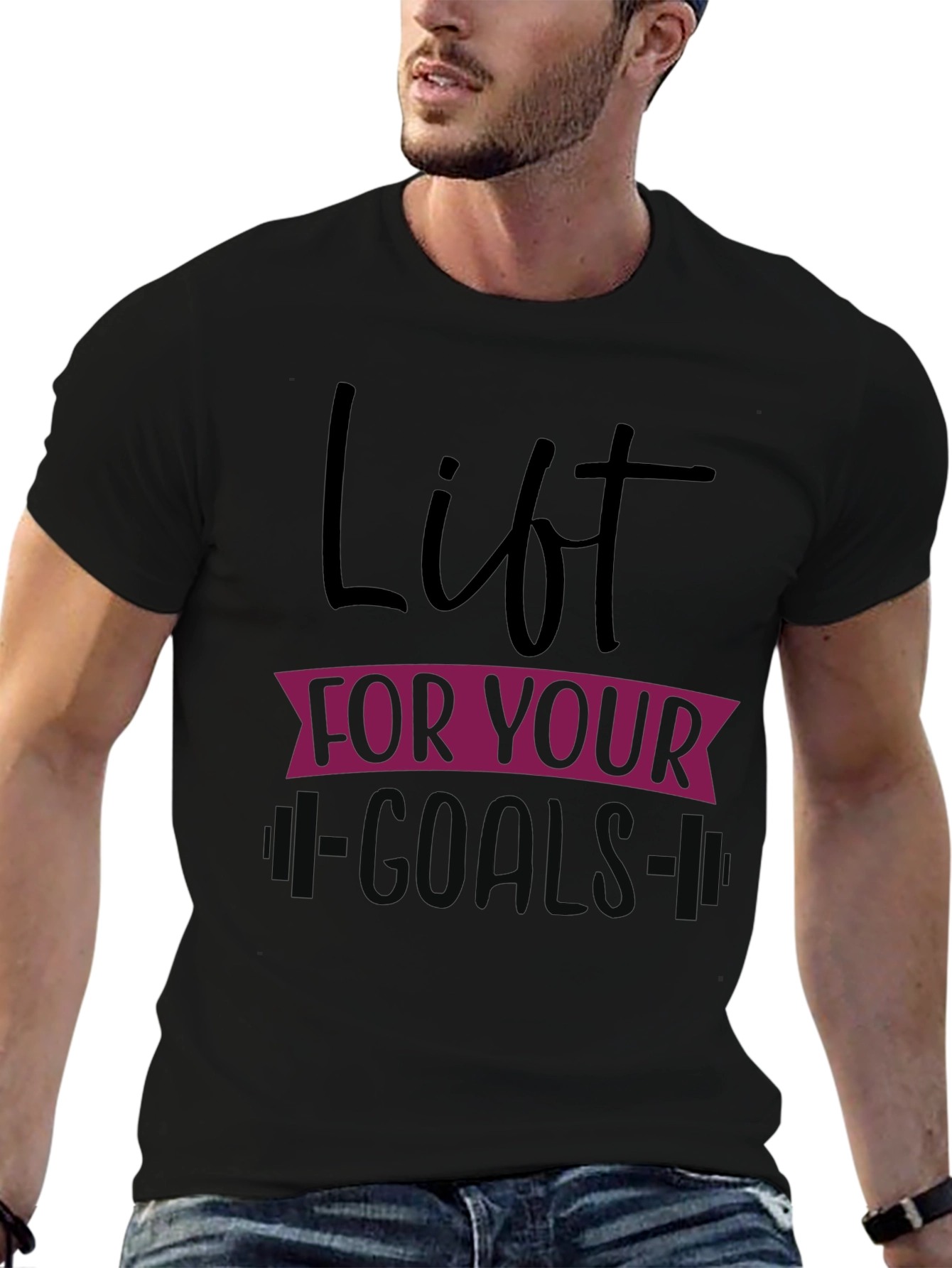 Lift for Your Goals Graphic T-Shirt