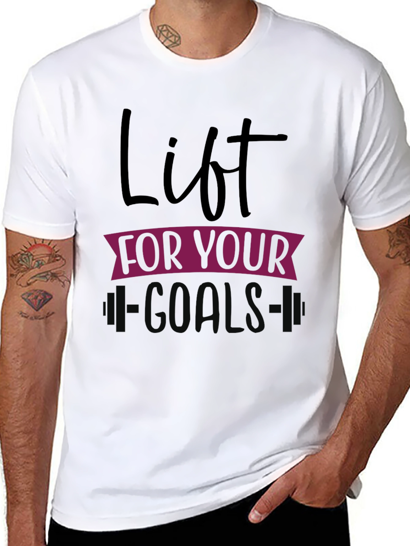 Lift for Your Goals Graphic T-Shirt