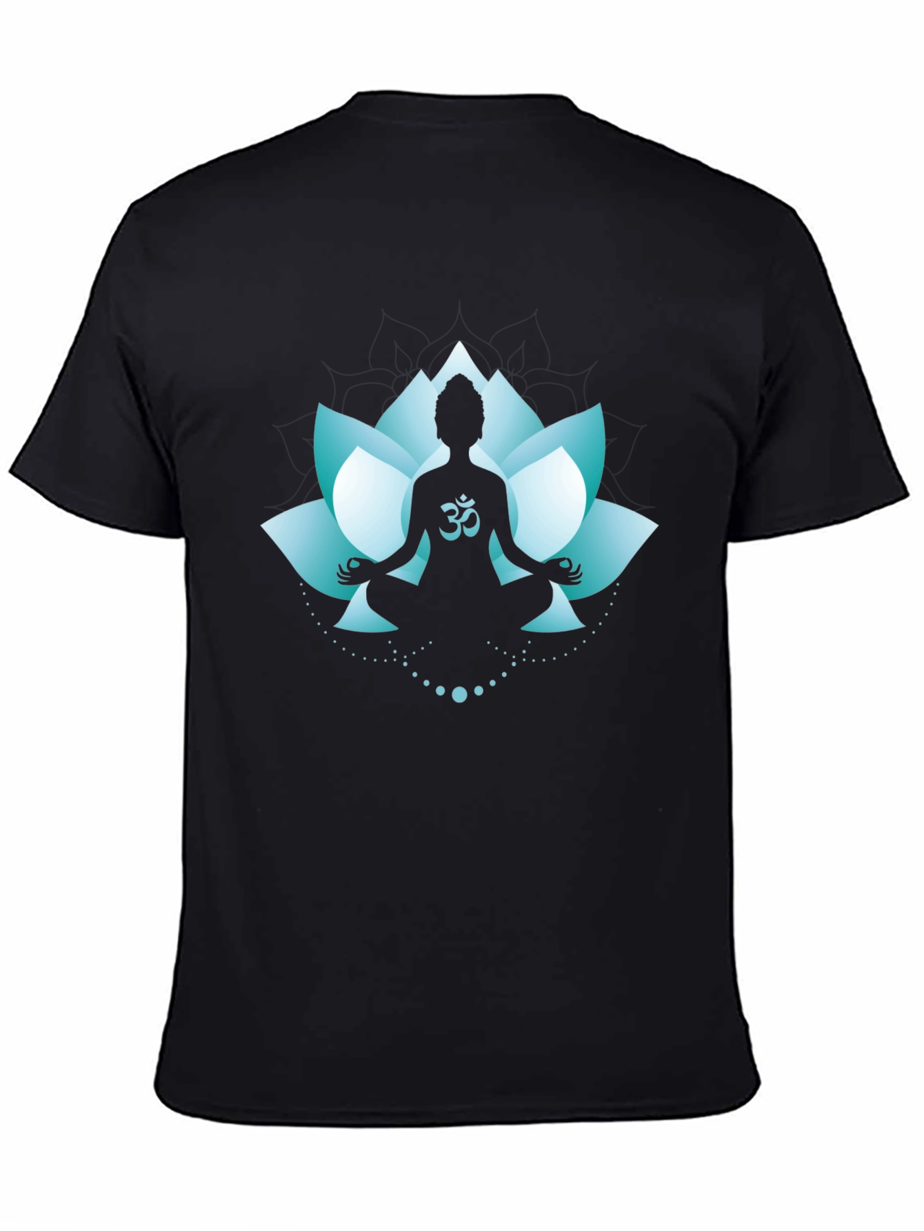 Om Lotus Graphic Tee - Meditative Style