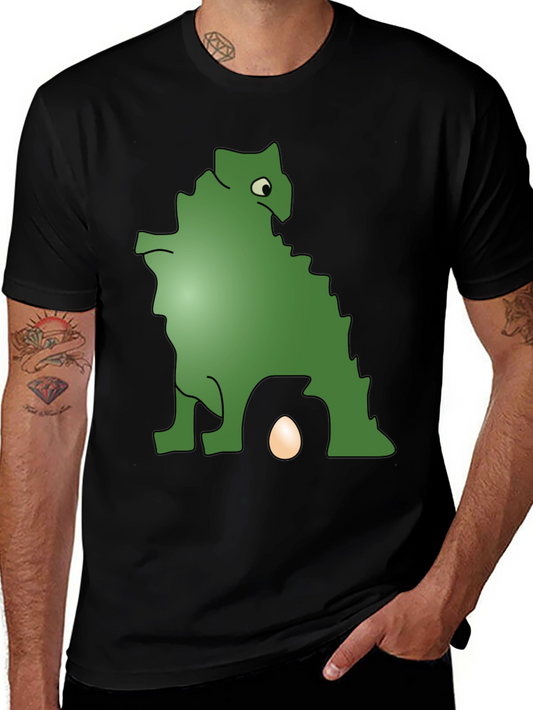 Dinosaur Egg T-Shirt - Black