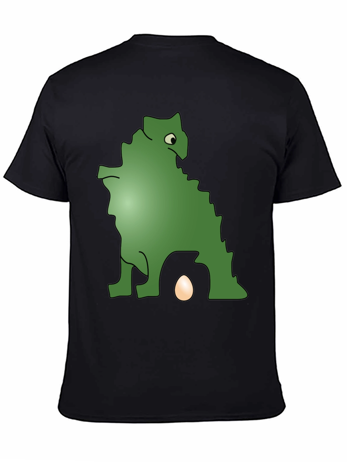 Dinosaur Egg T-Shirt - Black