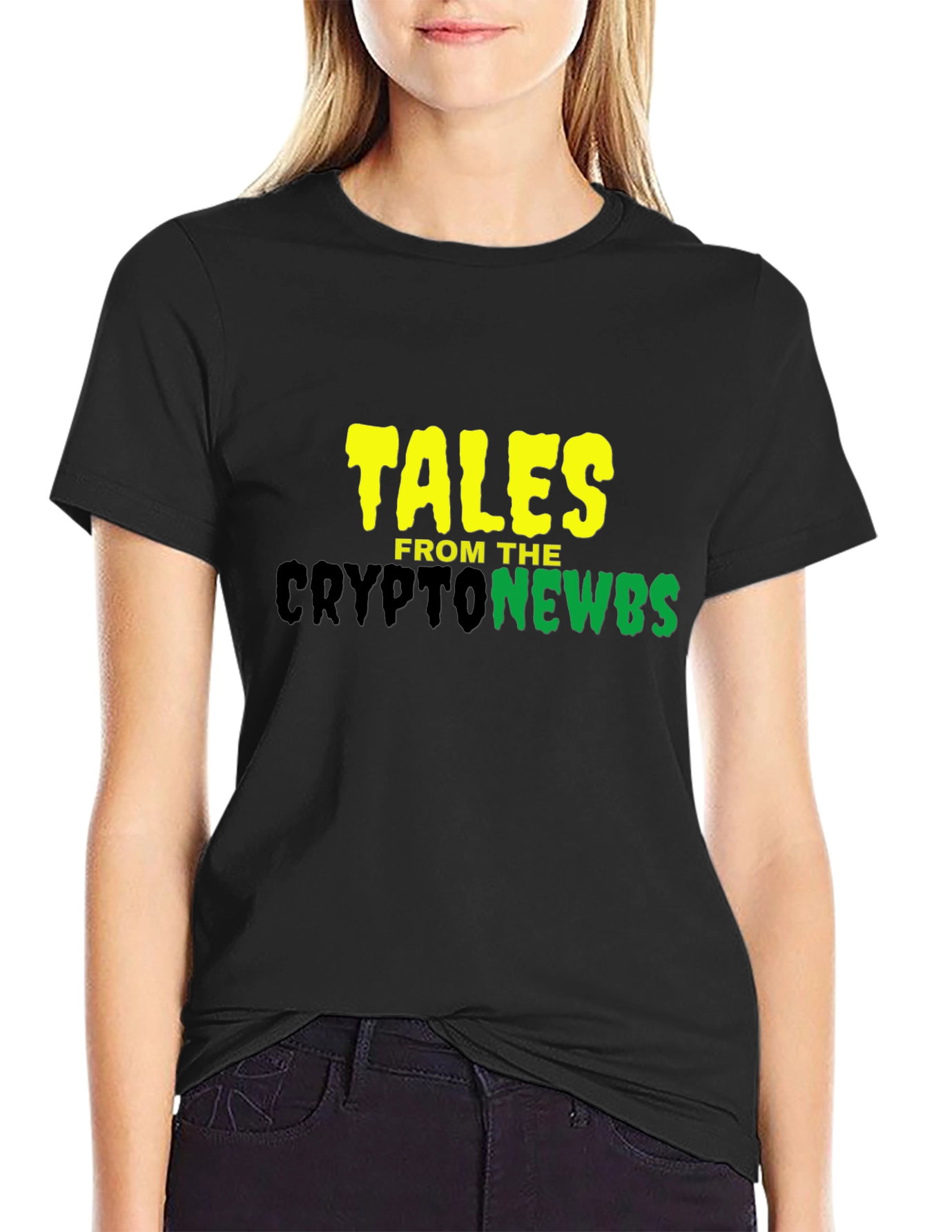 Tales From The Crypto Newbs Black T-Shirt