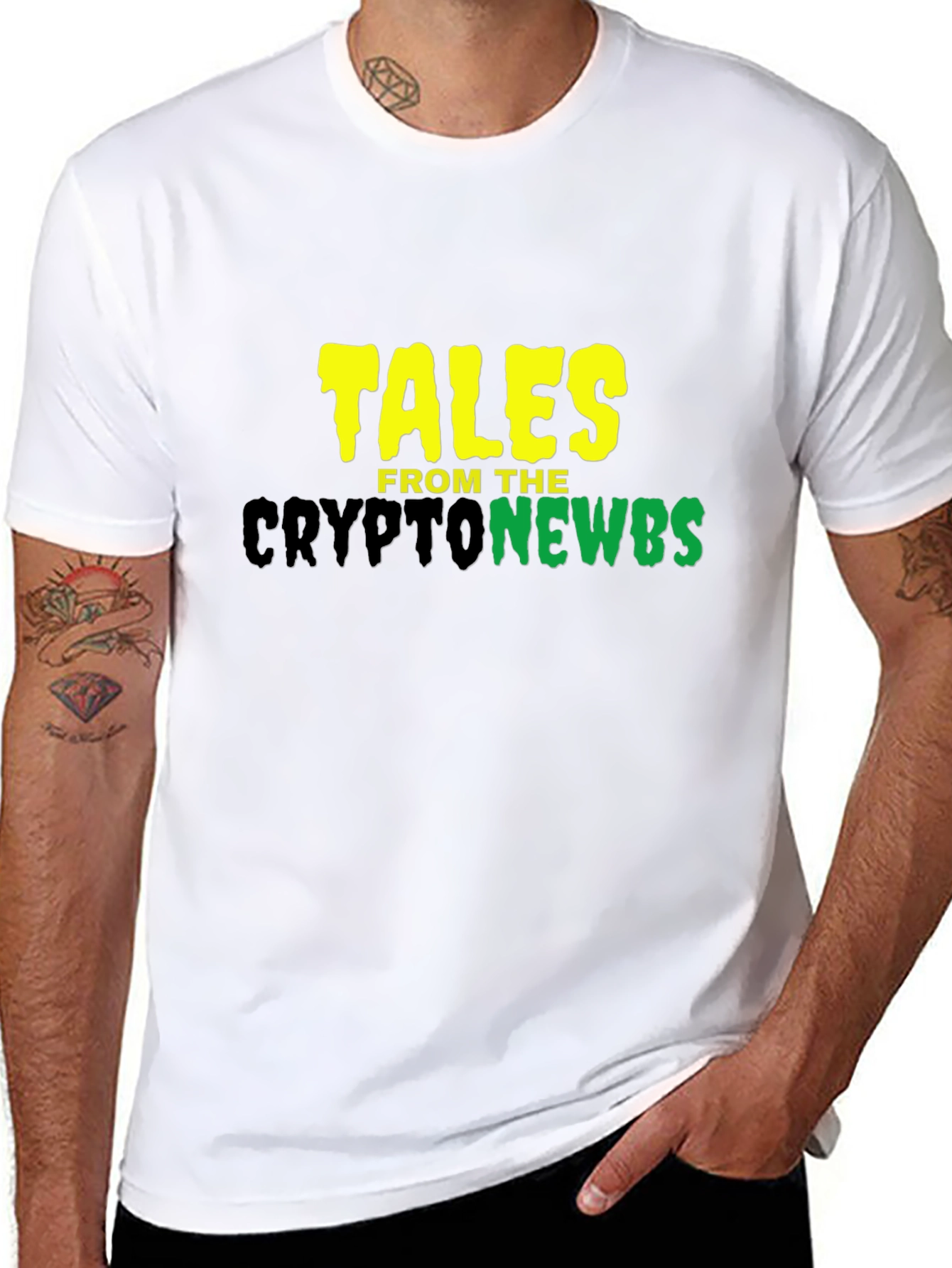 Tales From The Crypto Newbs Black T-Shirt