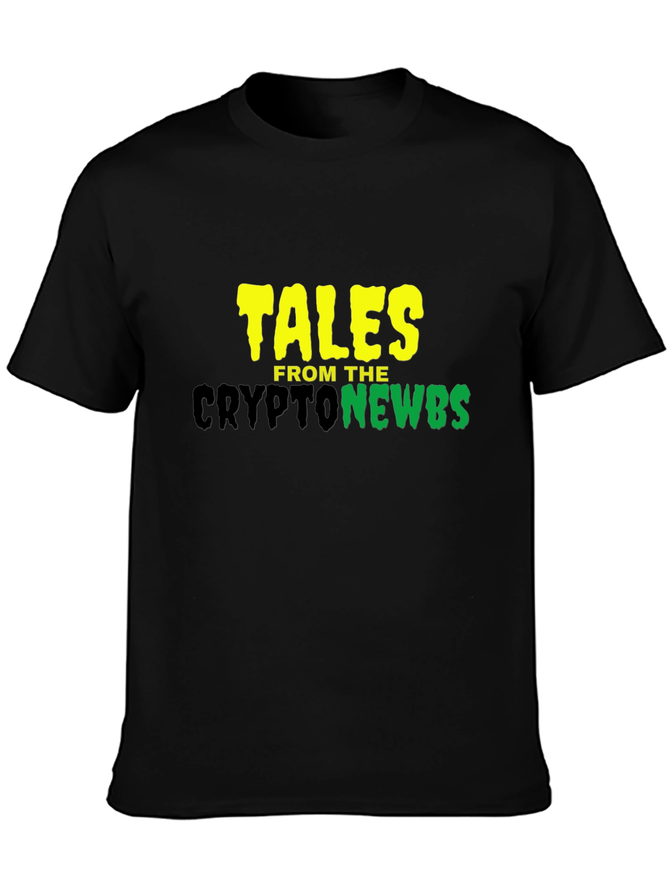 Tales From The Crypto Newbs Black T-Shirt