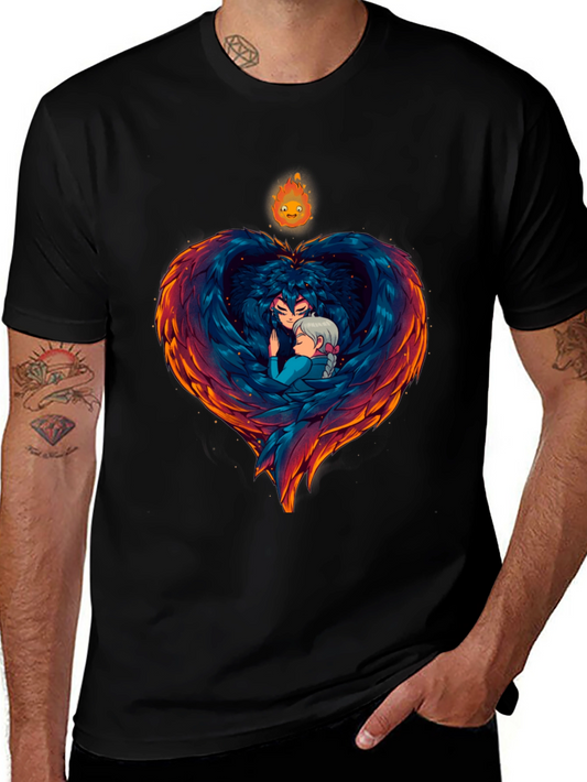 Howls Moving Castle Heart T-Shirt