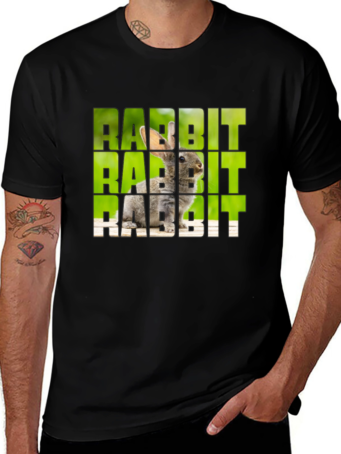 Rabbit T-Shirt - Animal Lovers Tee