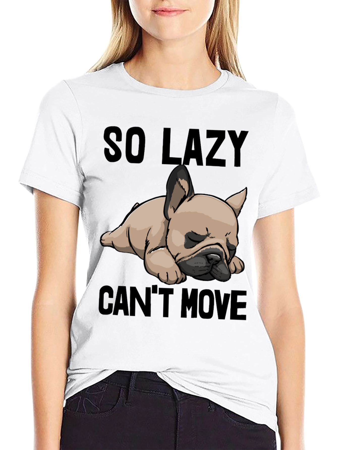 Lazy Dog Graphic T-Shirt
