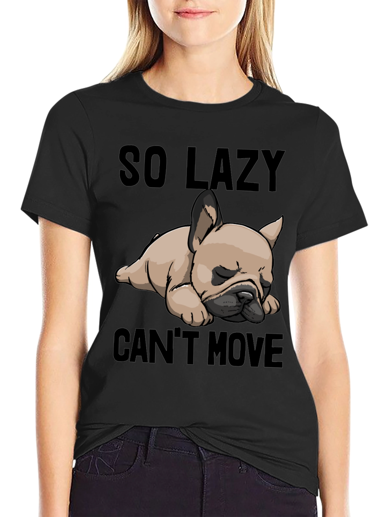Lazy Dog Graphic T-Shirt