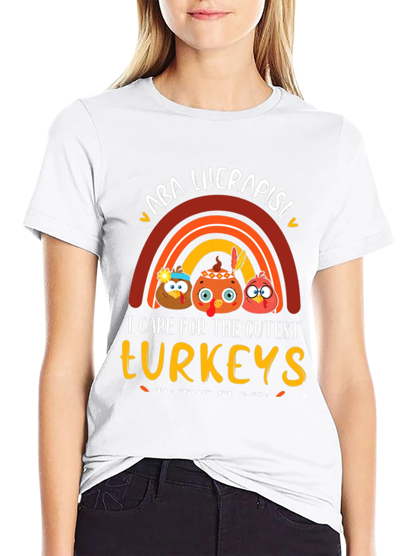 ABA Therapist Turkey Graphic Tee