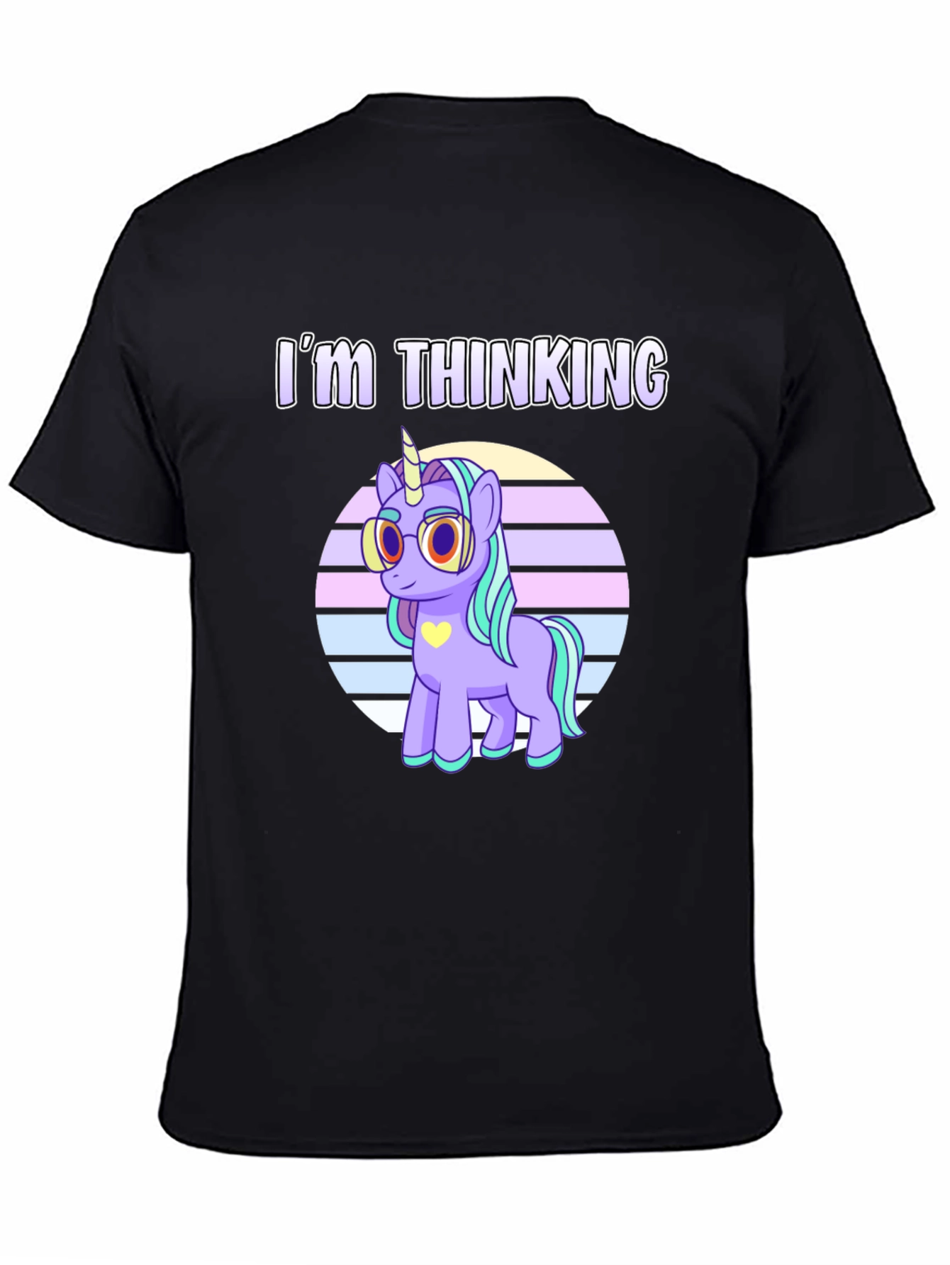 Im Thinking Unicorn Graphic T-Shirt