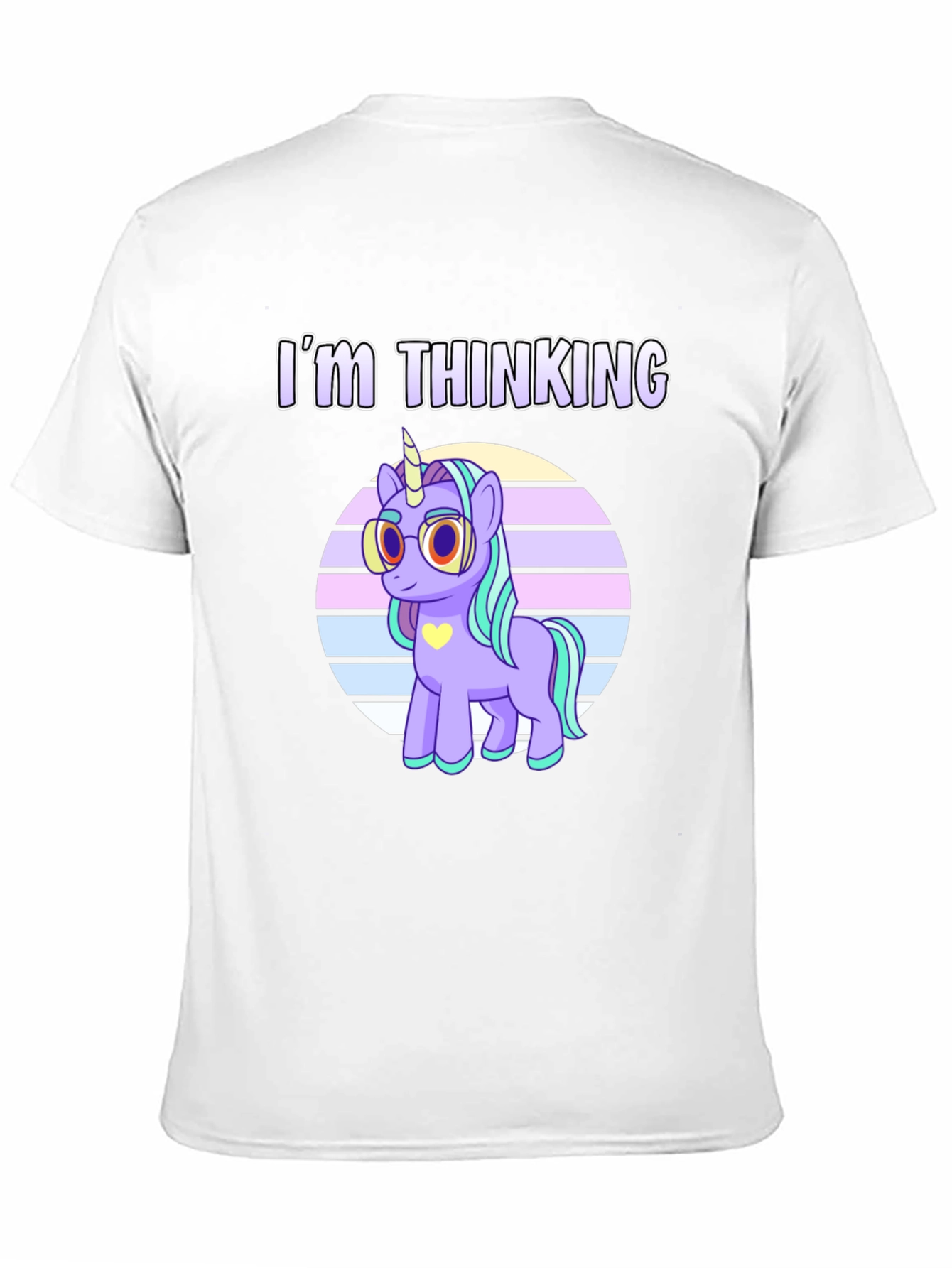 Im Thinking Unicorn Graphic T-Shirt