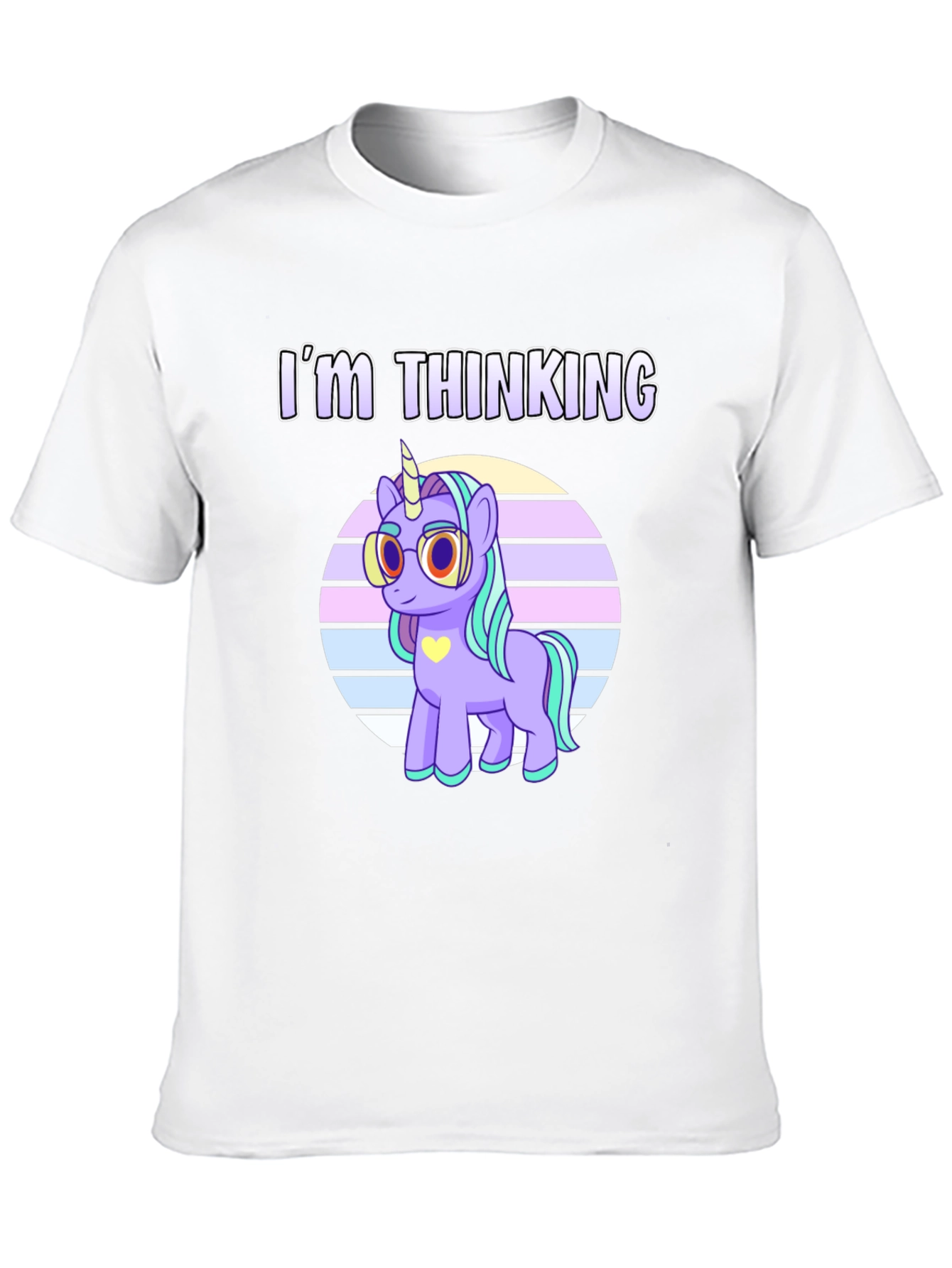 Im Thinking Unicorn Graphic T-Shirt