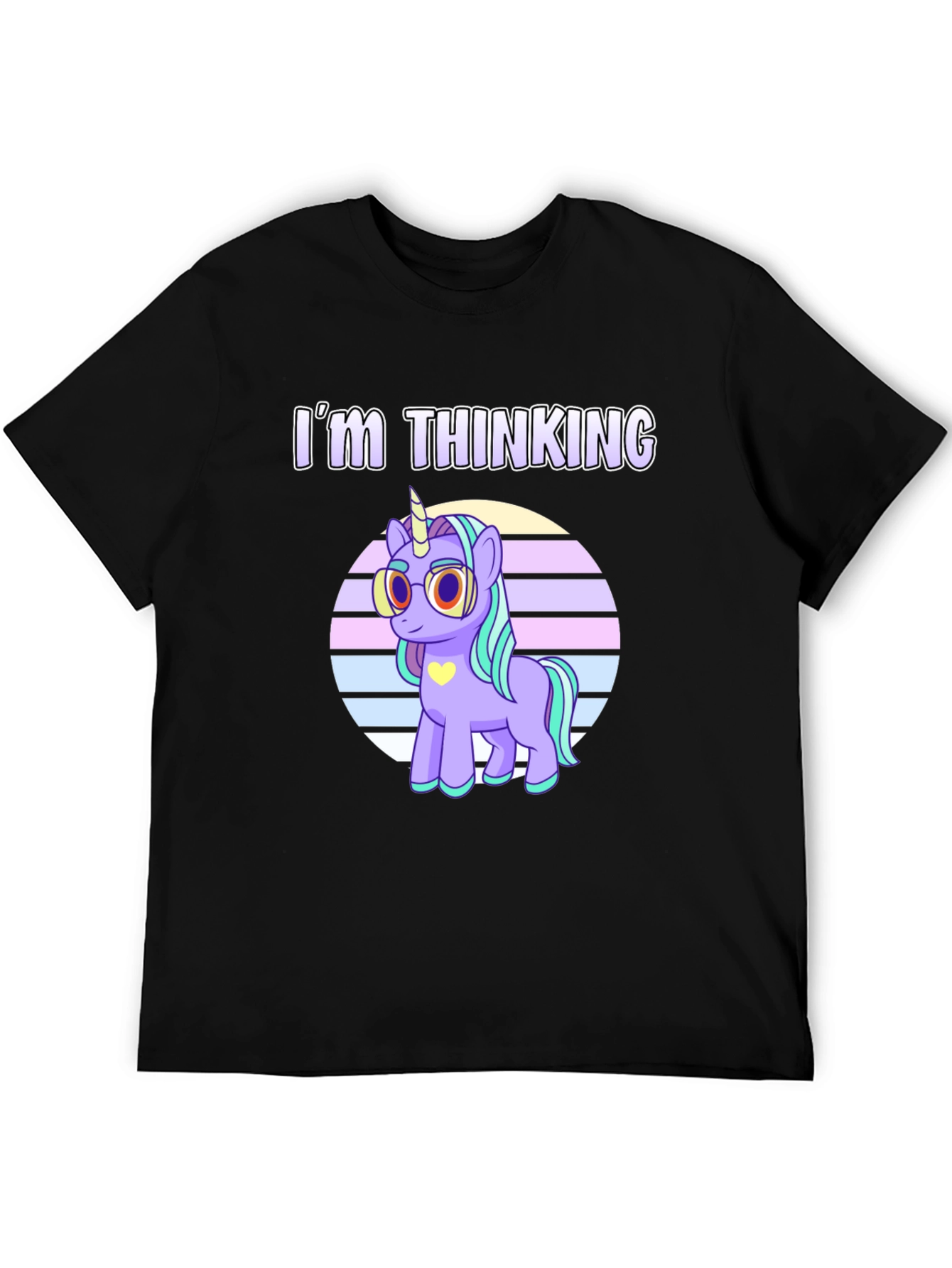 Im Thinking Unicorn Graphic T-Shirt