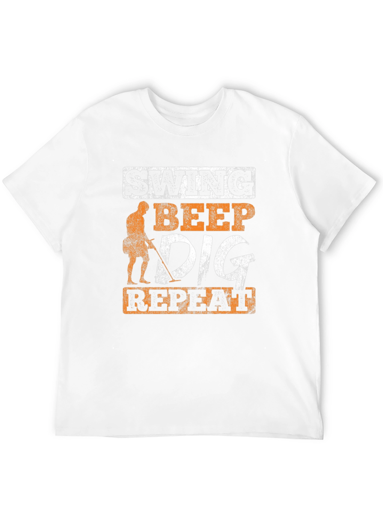 Metal Detecting T-Shirt - Swing Beep Dig Repeat