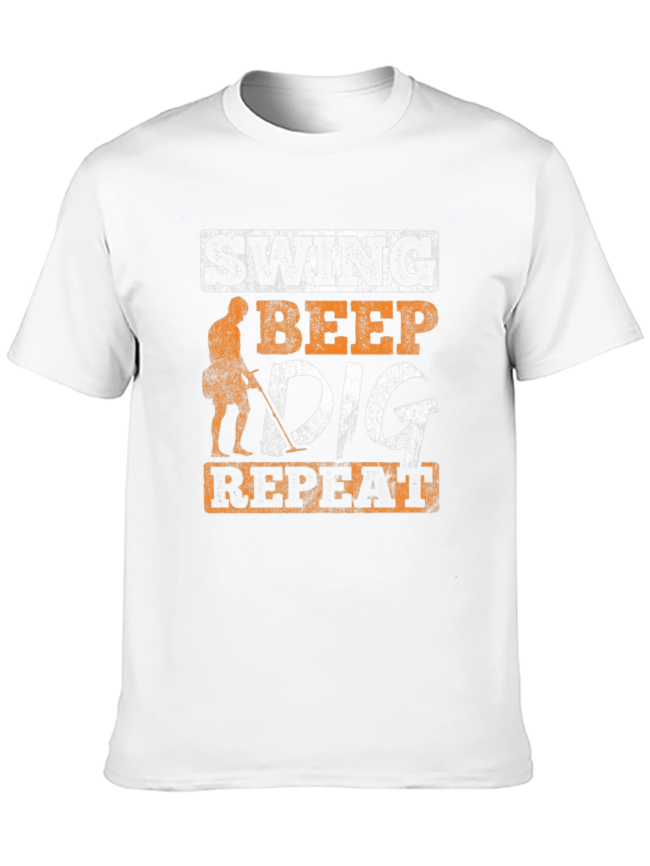 Metal Detecting T-Shirt - Swing Beep Dig Repeat