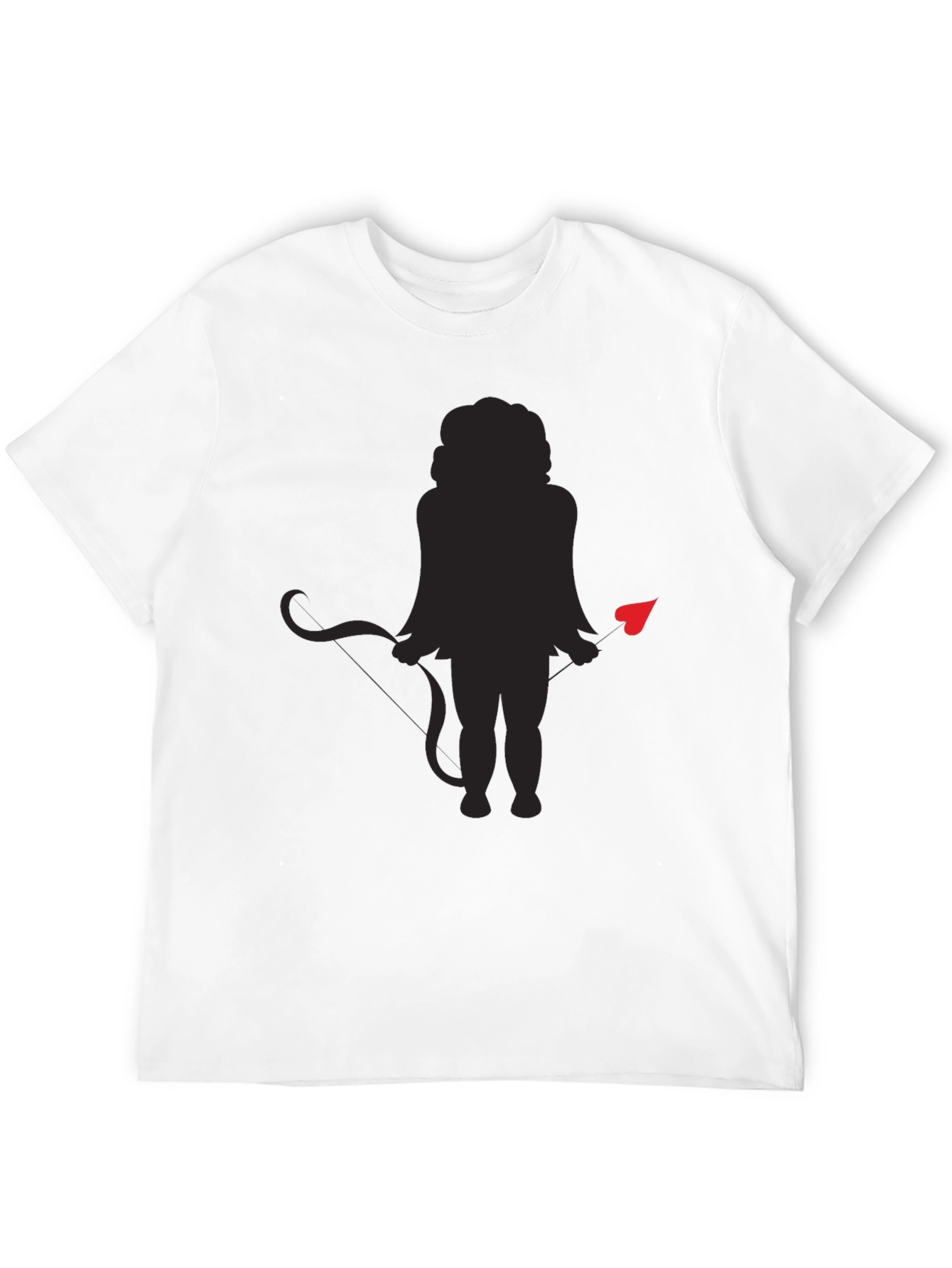 Devil Cupid Graphic Tee - Mens Black T-Shirt