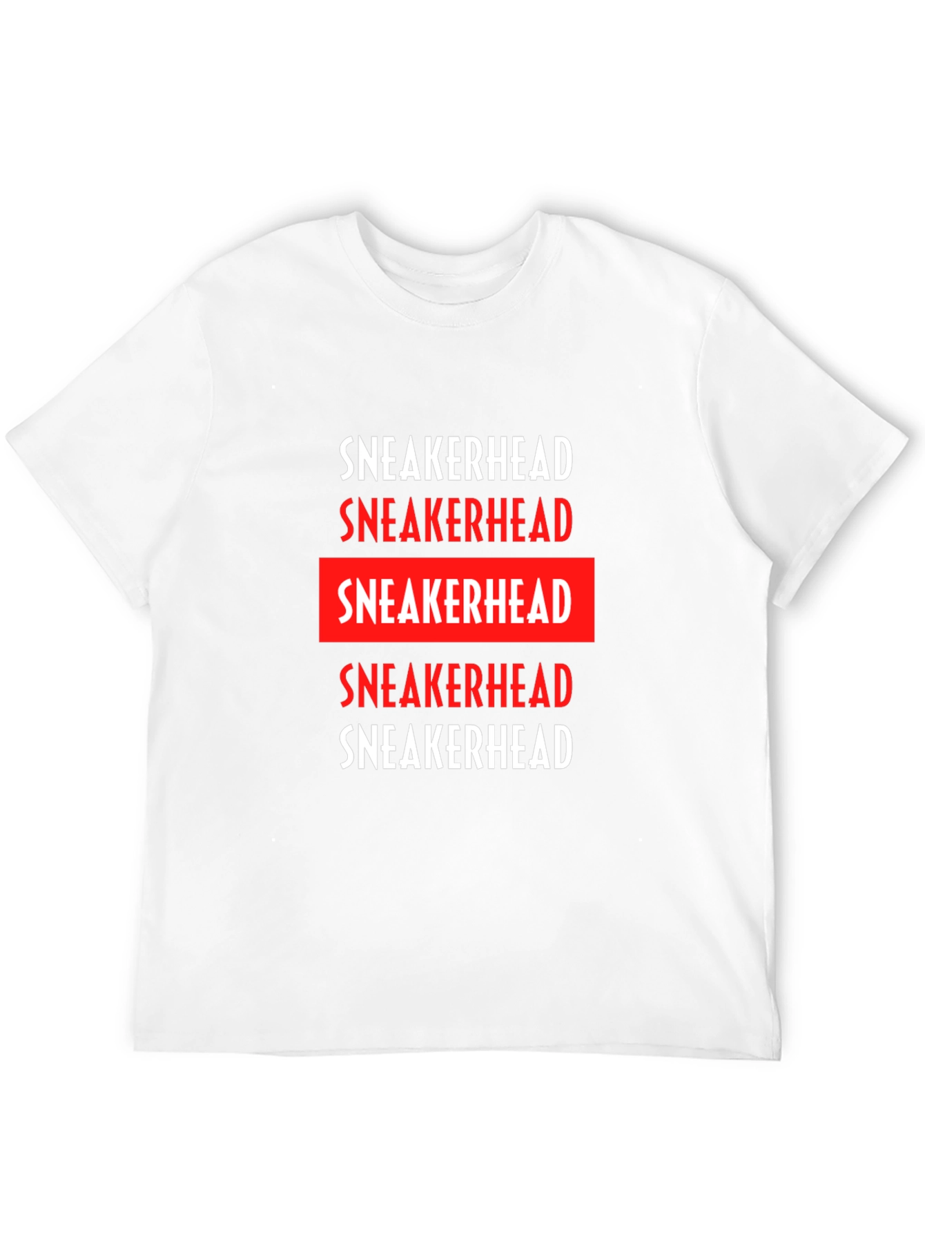 Sneakerhead Graphic Tee - Black Cotton Crew Neck
