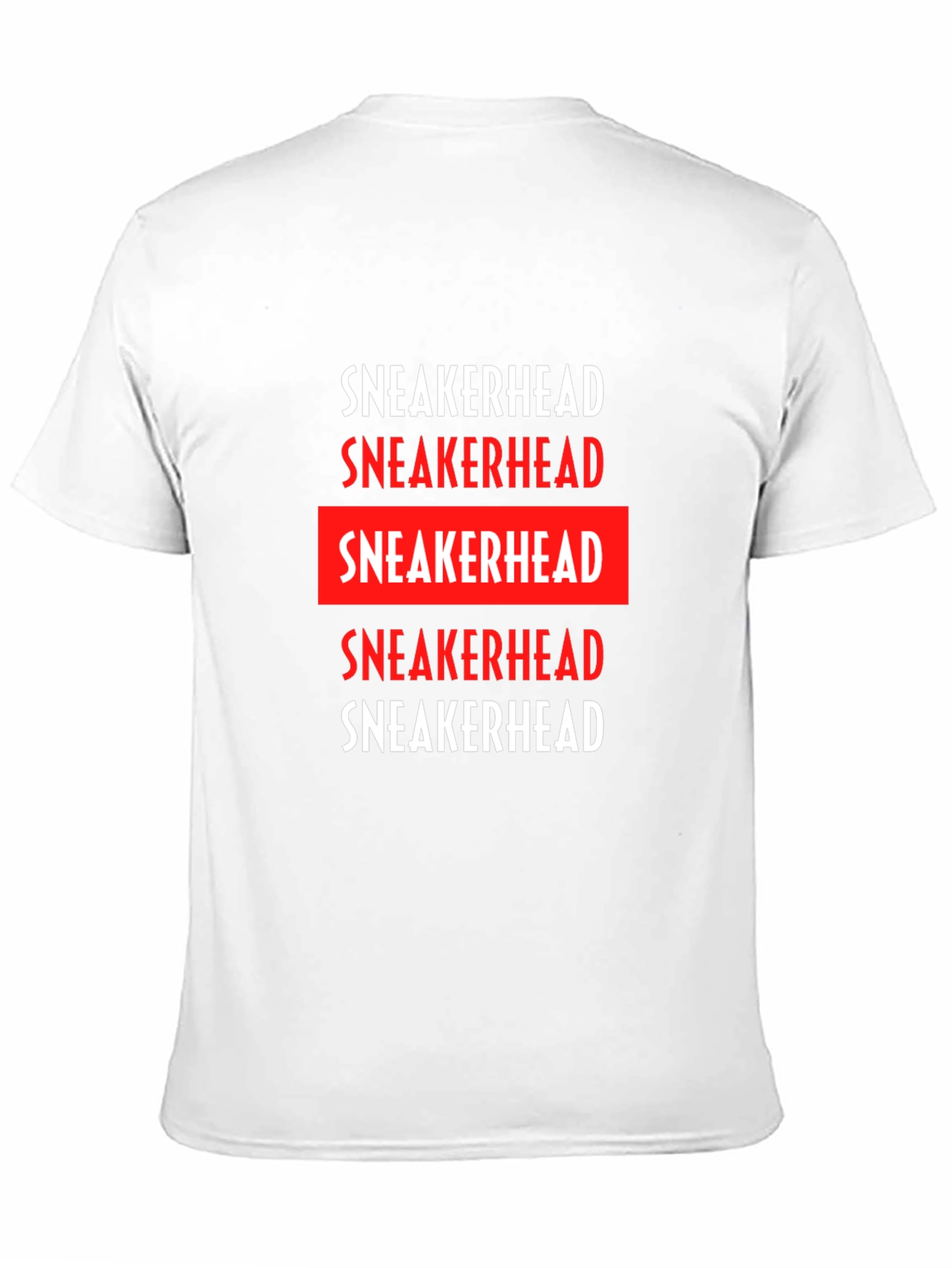 Sneakerhead Graphic Tee - Black Cotton Crew Neck
