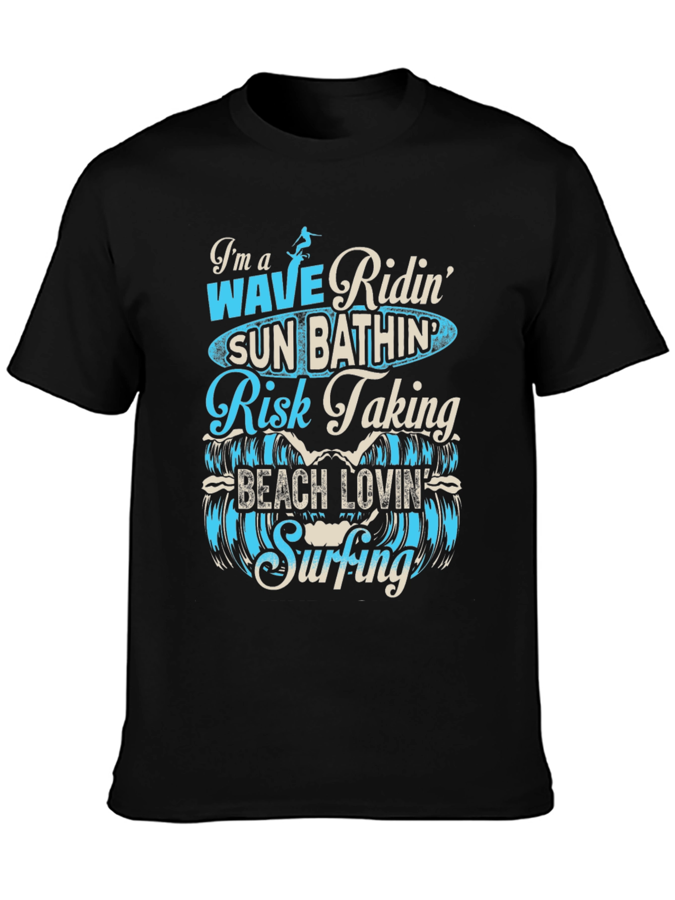 Surfing Lifestyle Graphic Tee