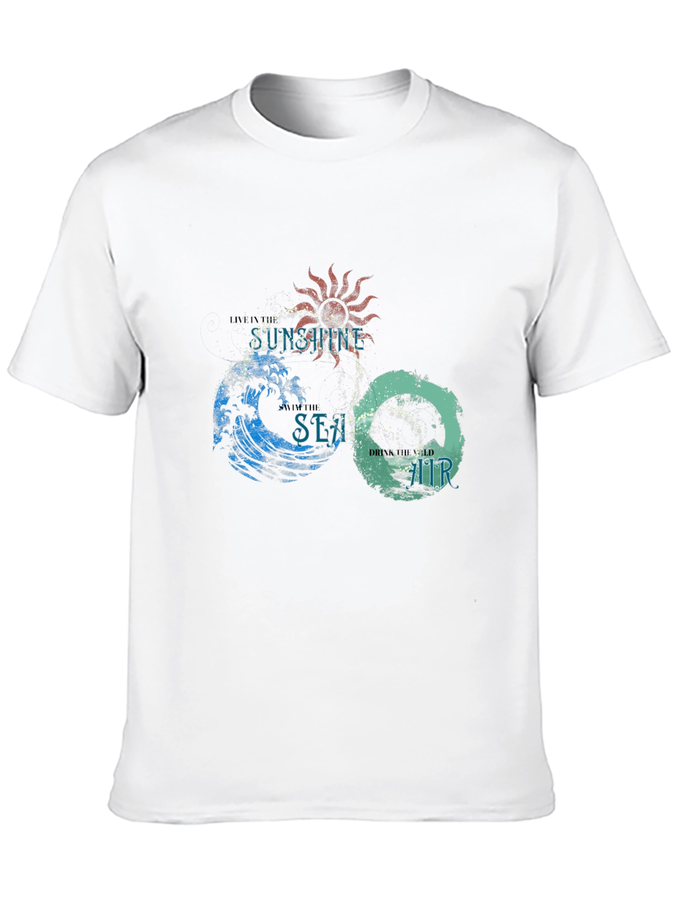 Sunshine Sea Air T-Shirt - Relaxed Fit