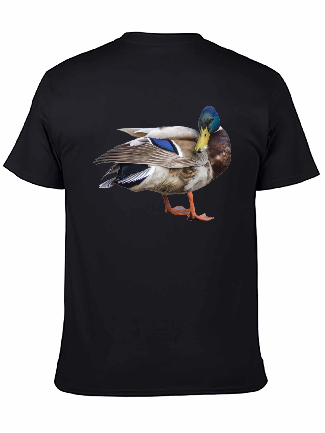 Duck Graphic T-Shirt - Casual Black Tee