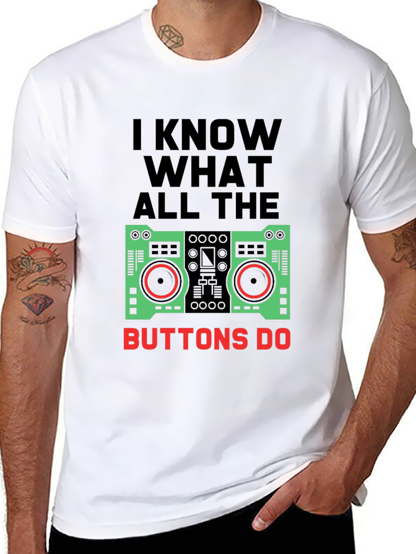 I Know What All The Buttons Do T-Shirt