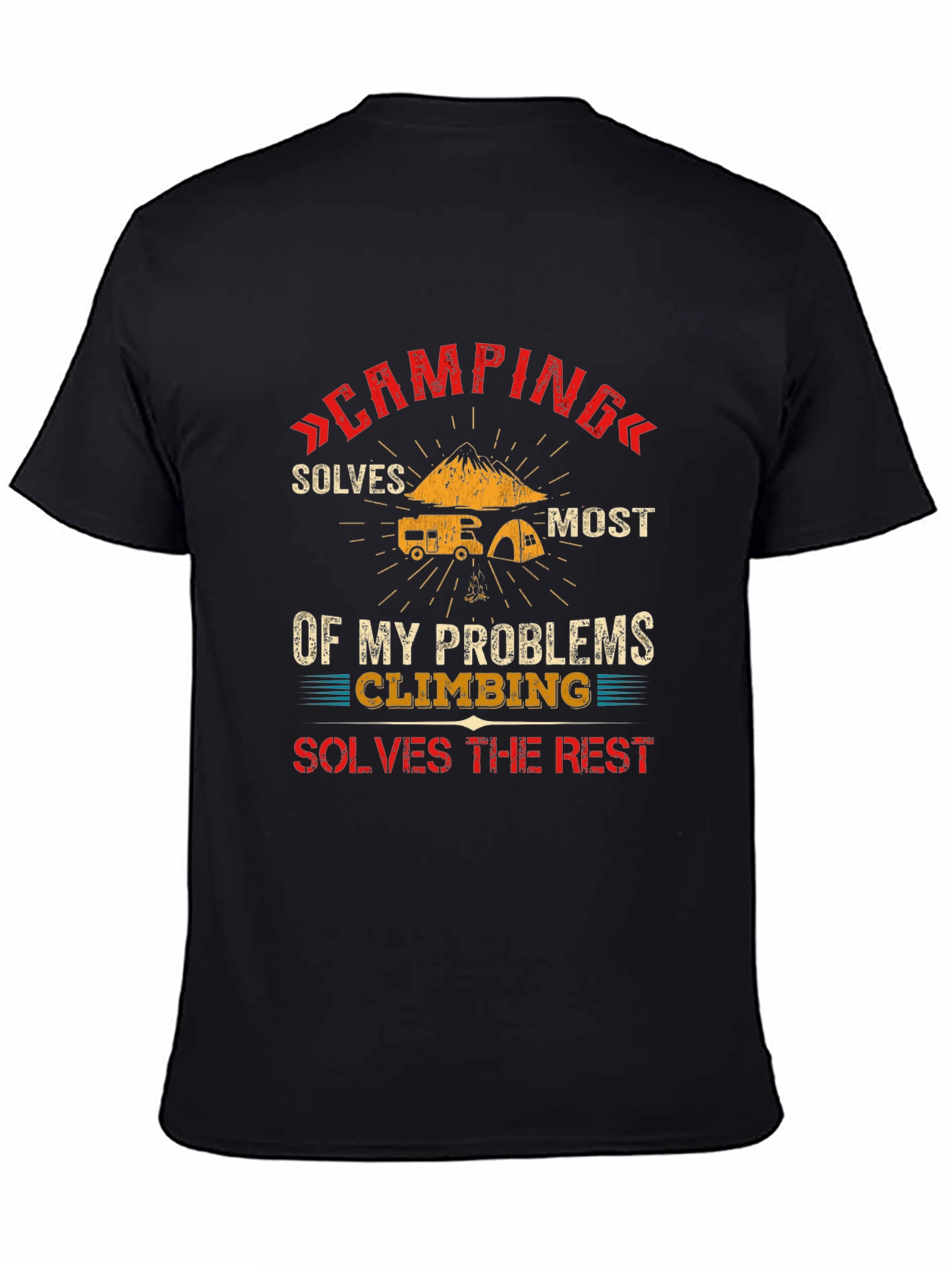 Camping & Climbing Problem Solver T-Shirt