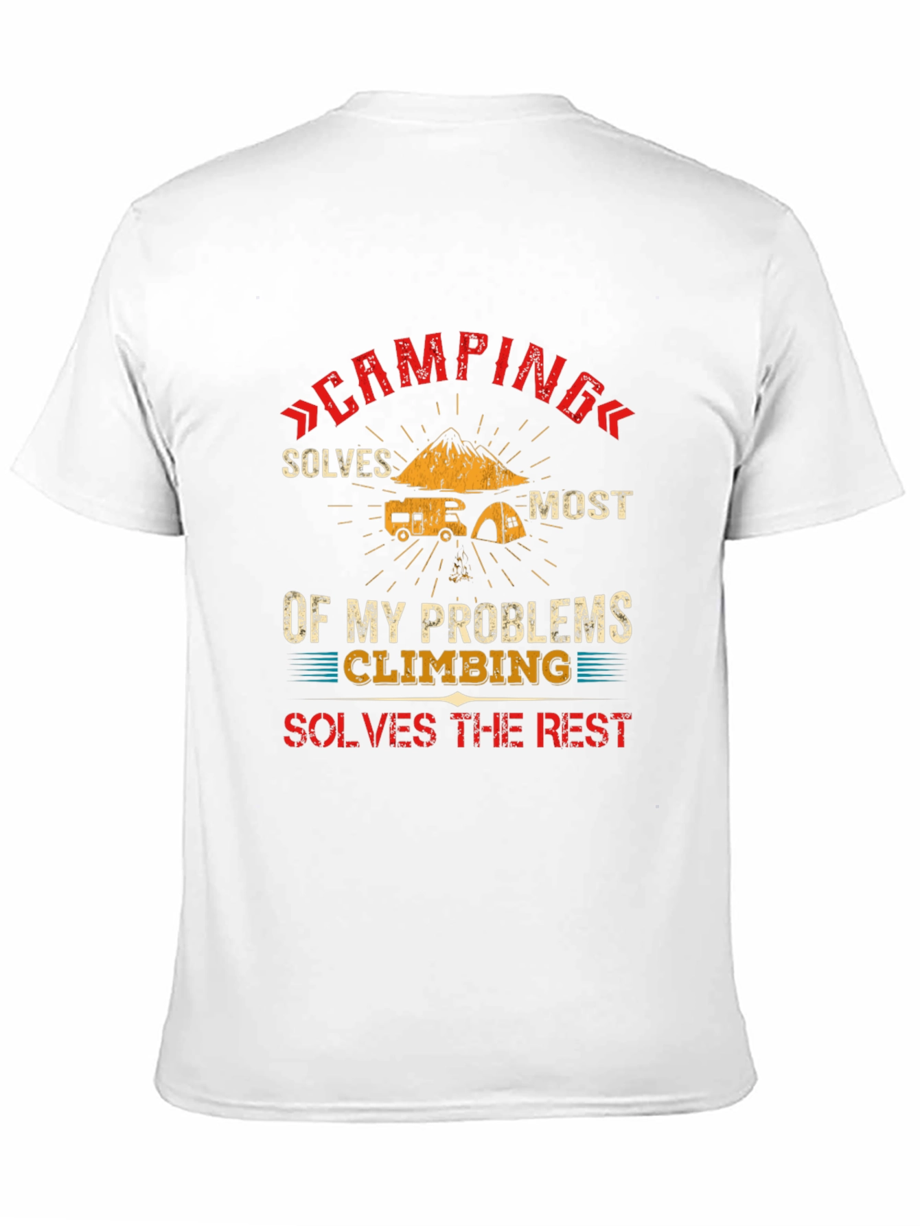 Camping & Climbing Problem Solver T-Shirt