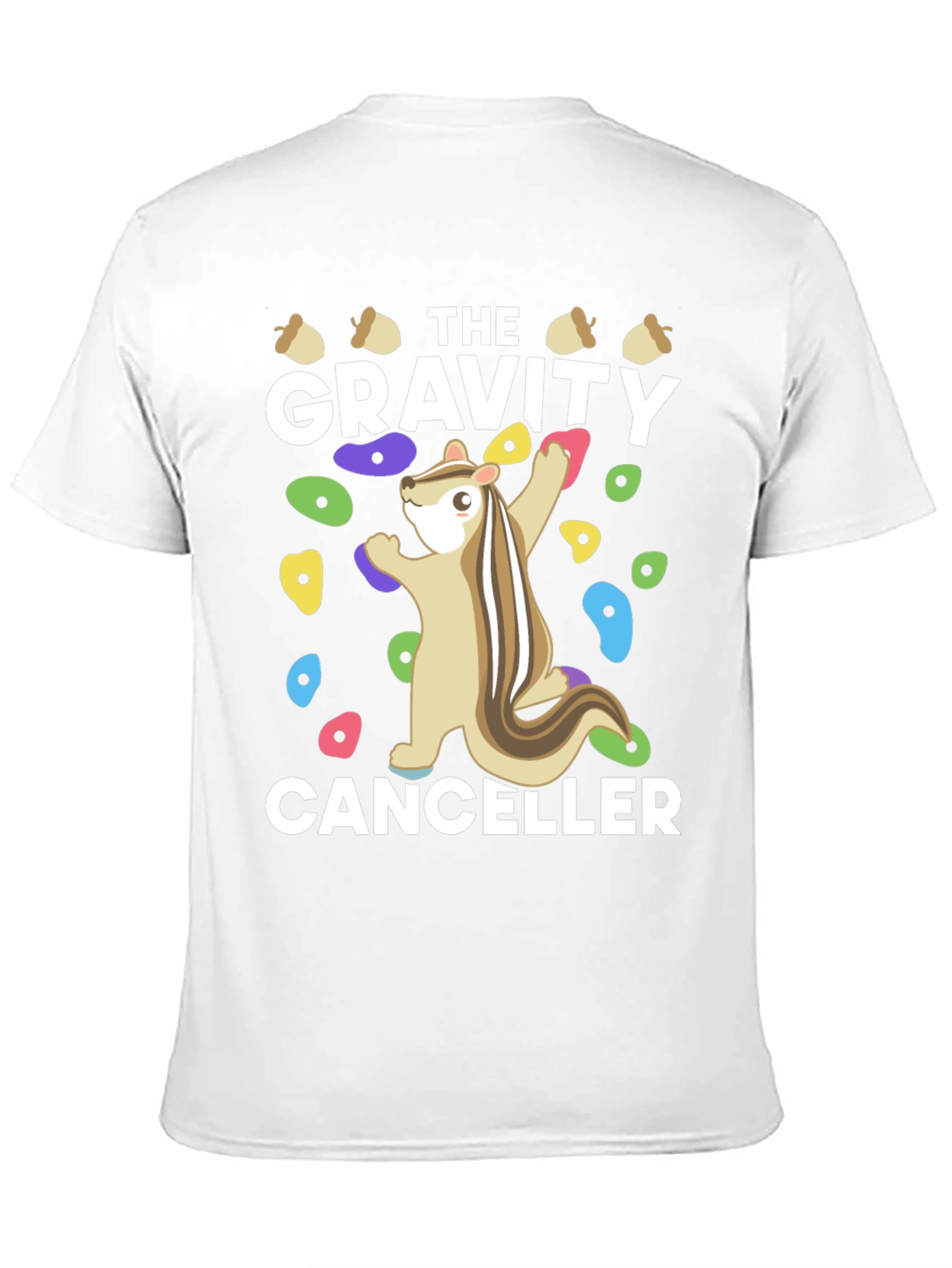 Gravity Canceller Climbing Squirrel Graphic Tee