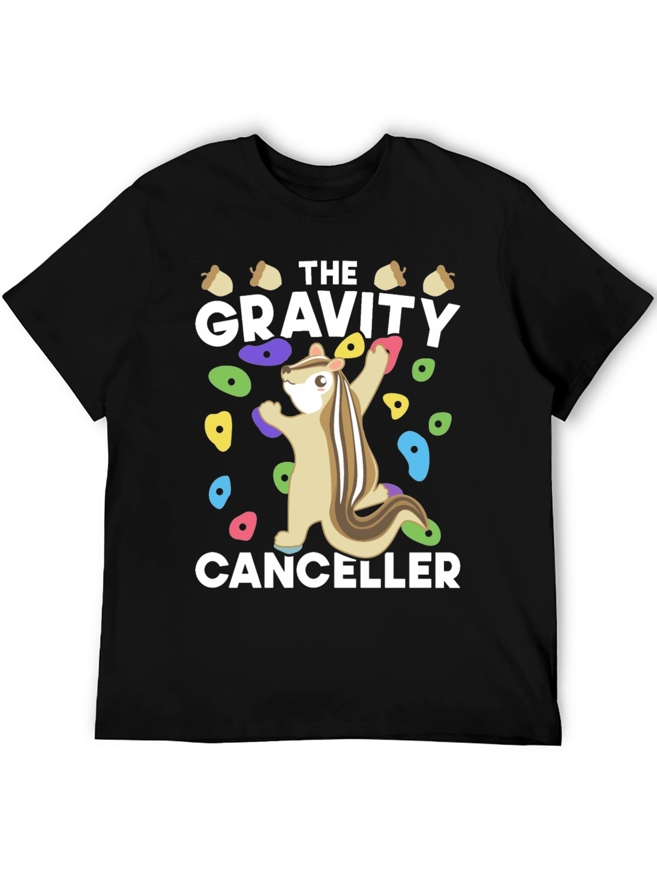 Gravity Canceller Climbing Squirrel Graphic Tee