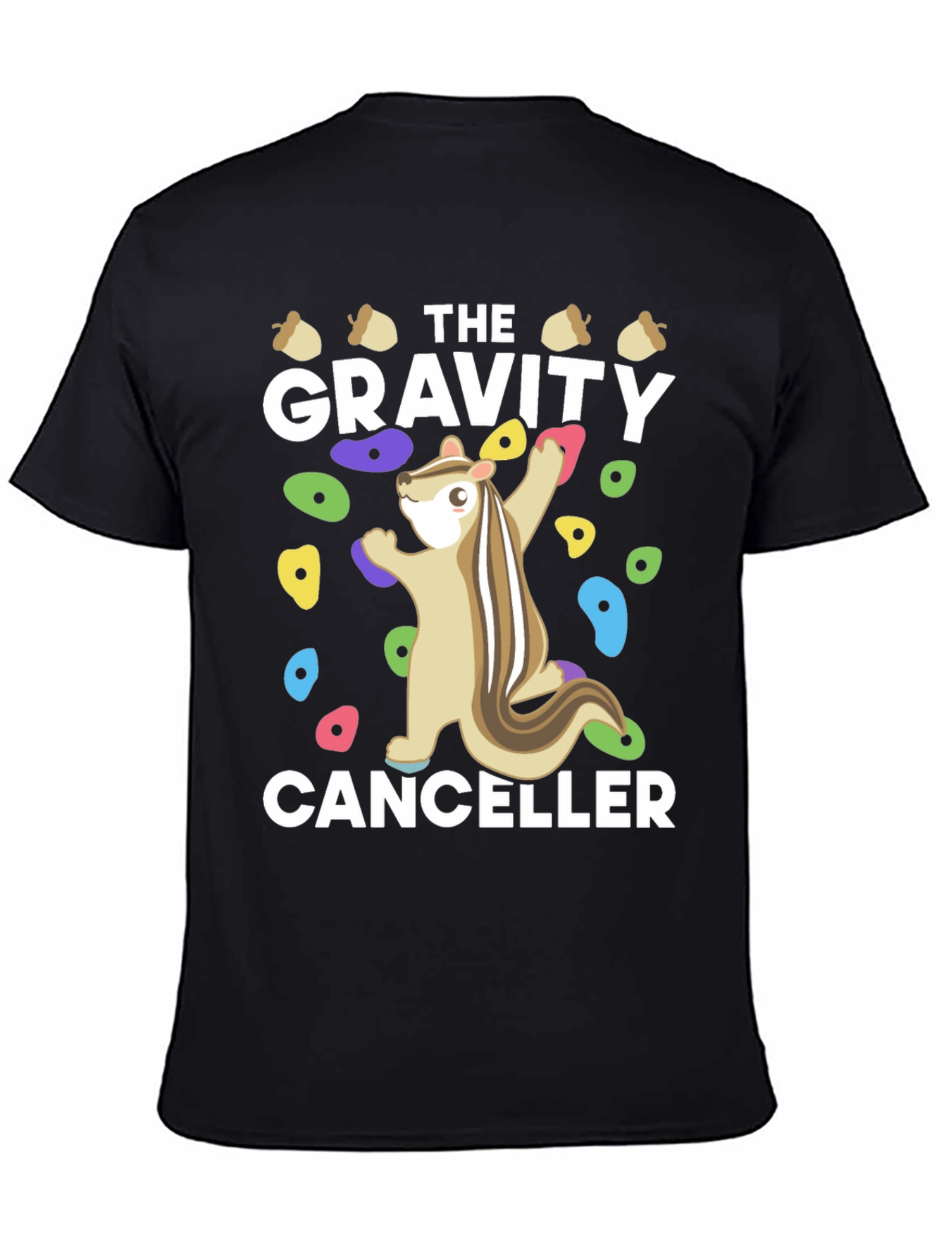 Gravity Canceller Climbing Squirrel Graphic Tee