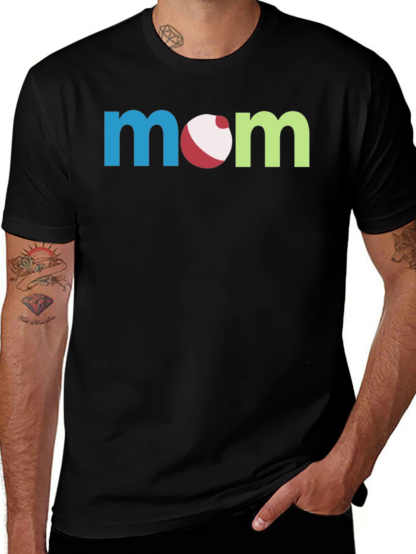 Mom Fishing T-Shirt - Novelty Graphic Tee