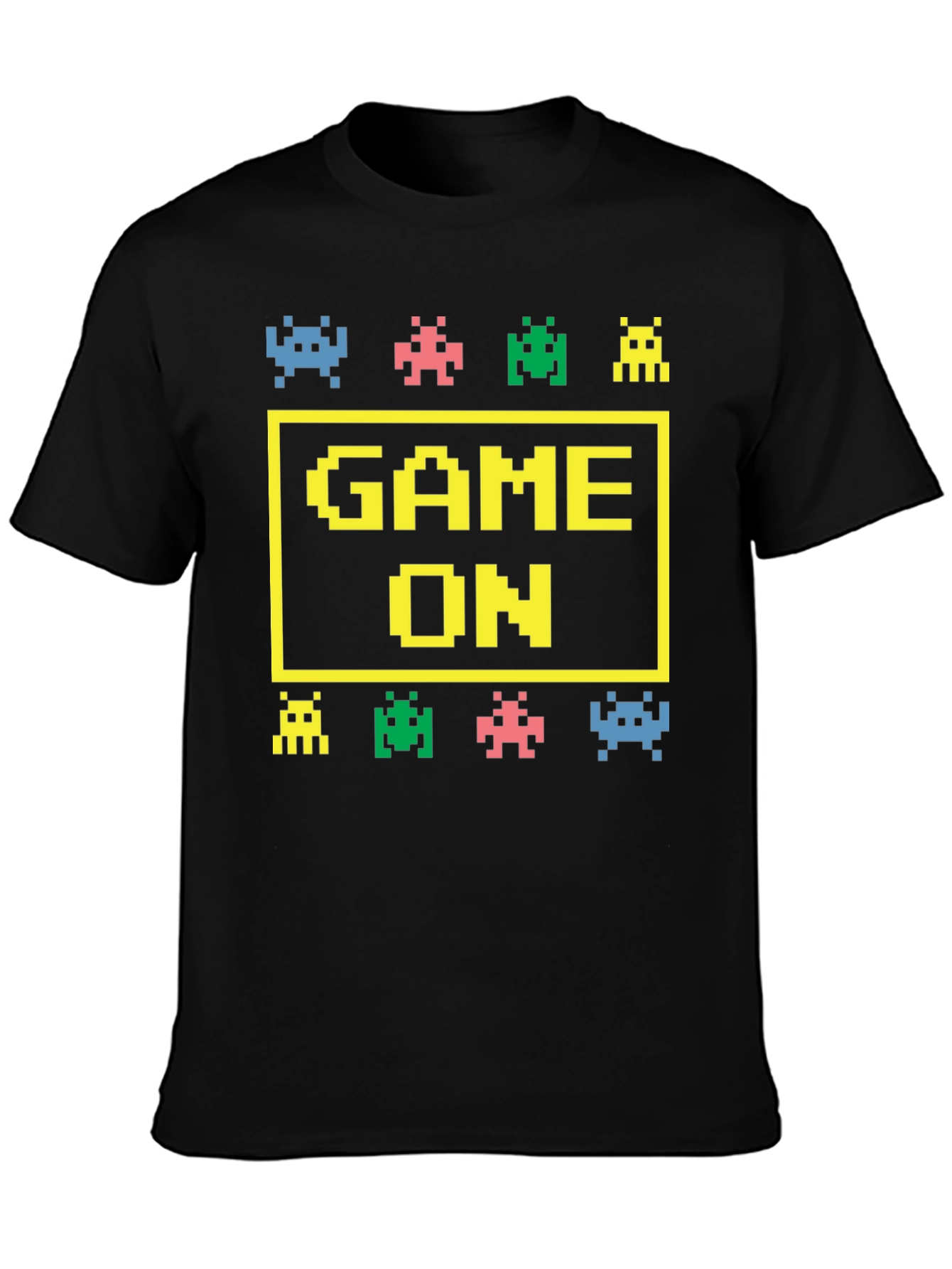 Game On Graphic Tee - Retro Gamer Shirt