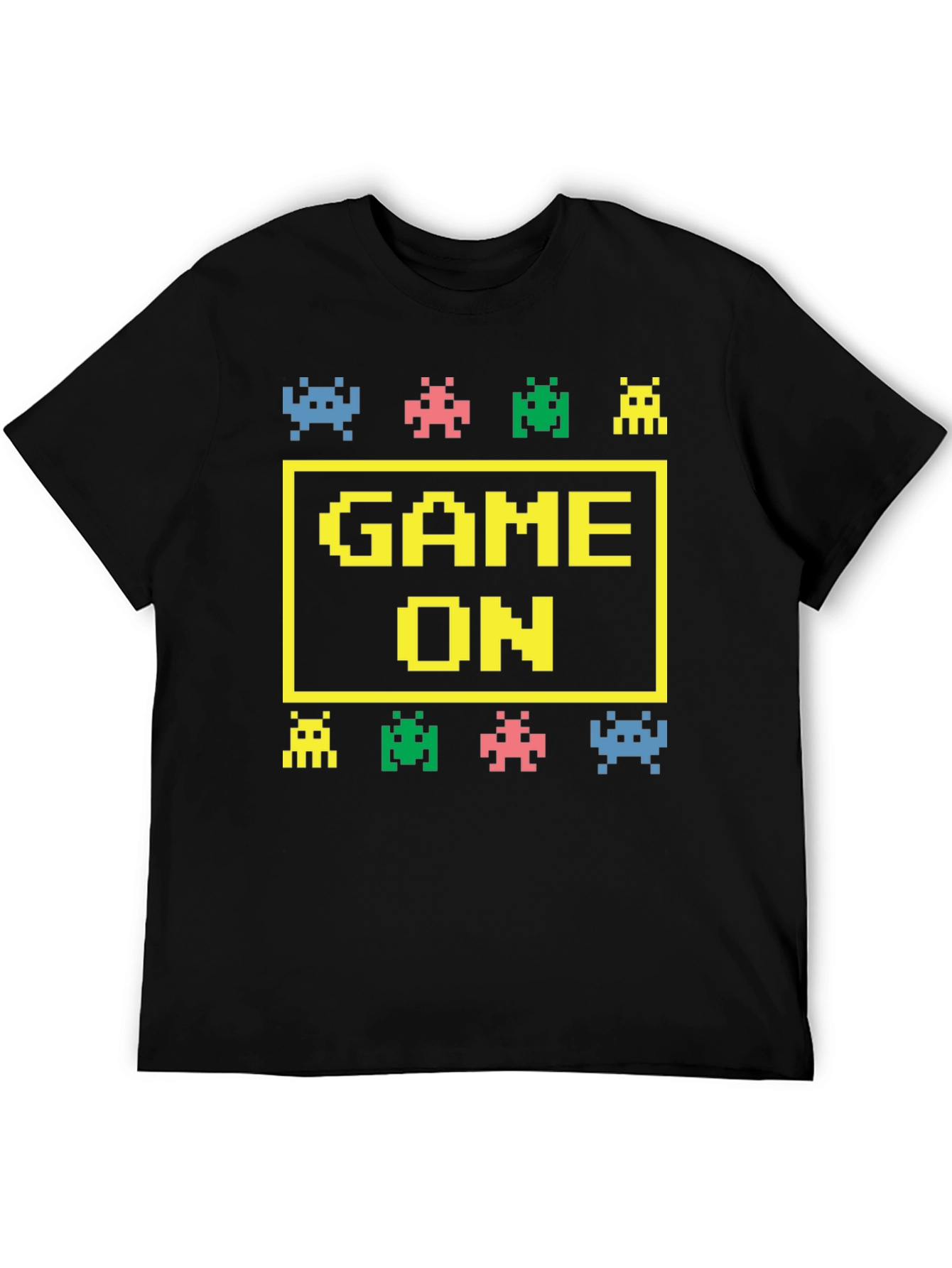 Game On Graphic Tee - Retro Gamer Shirt