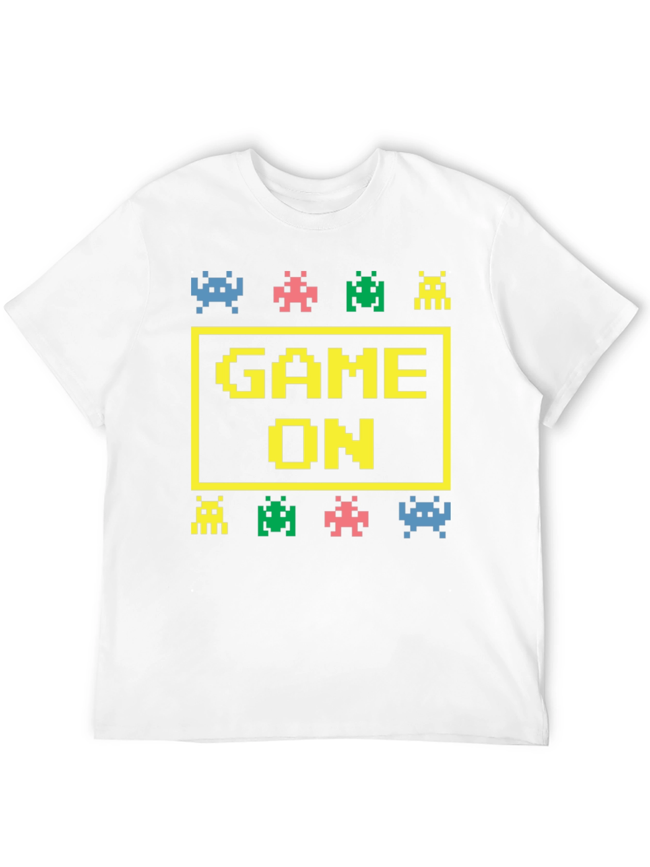 Game On Graphic Tee - Retro Gamer Shirt