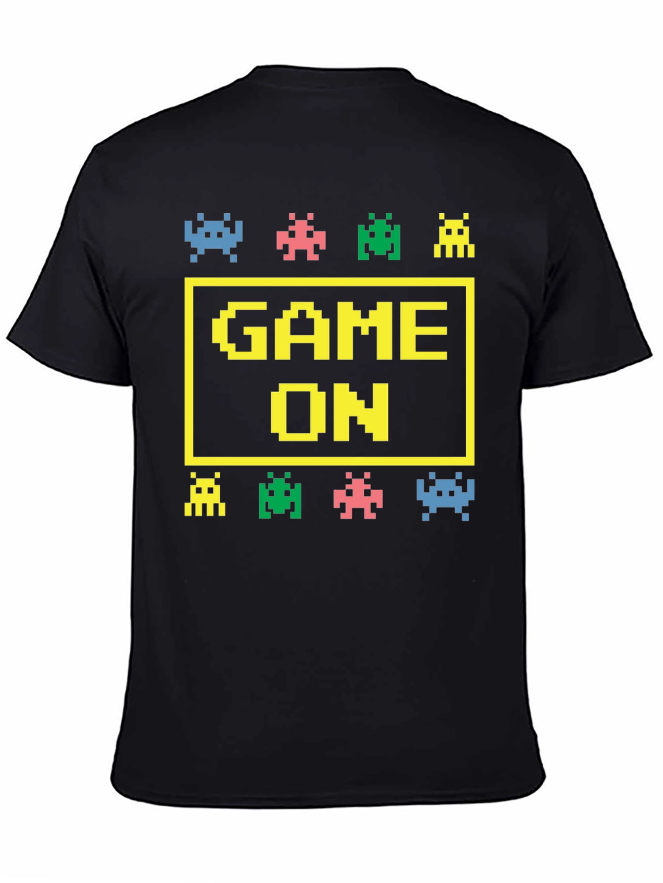 Game On Graphic Tee - Retro Gamer Shirt