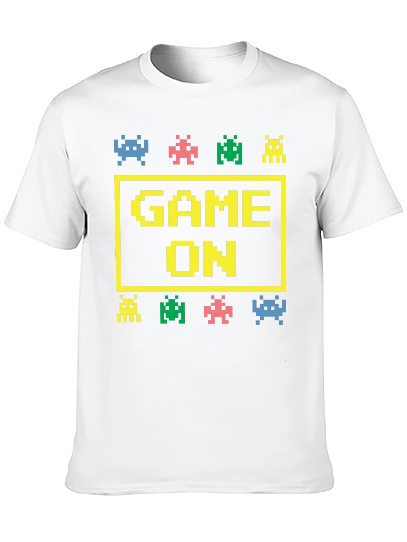 Game On Graphic Tee - Retro Gamer Shirt