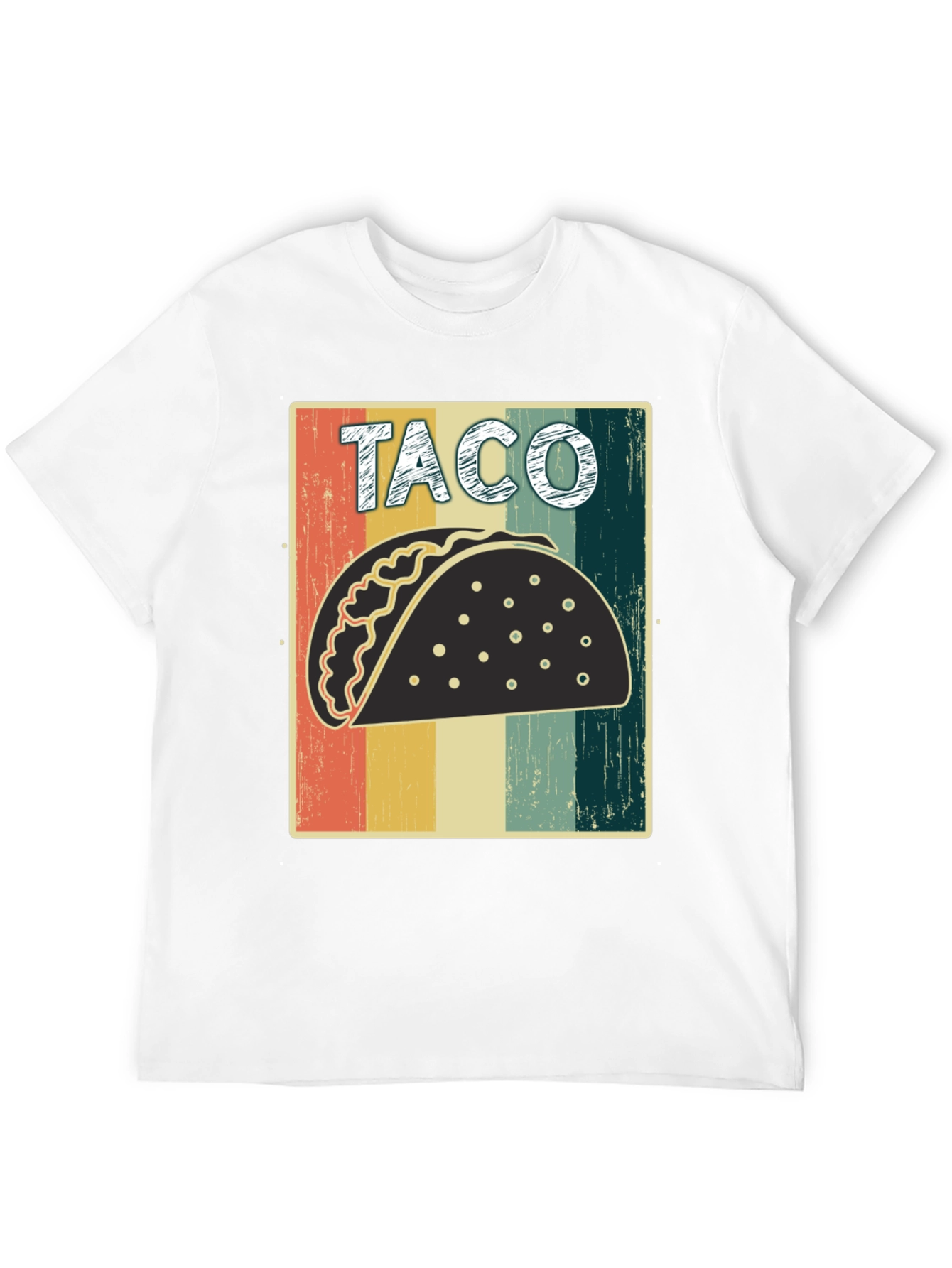 Retro Taco Graphic Tee - Comfort Fit