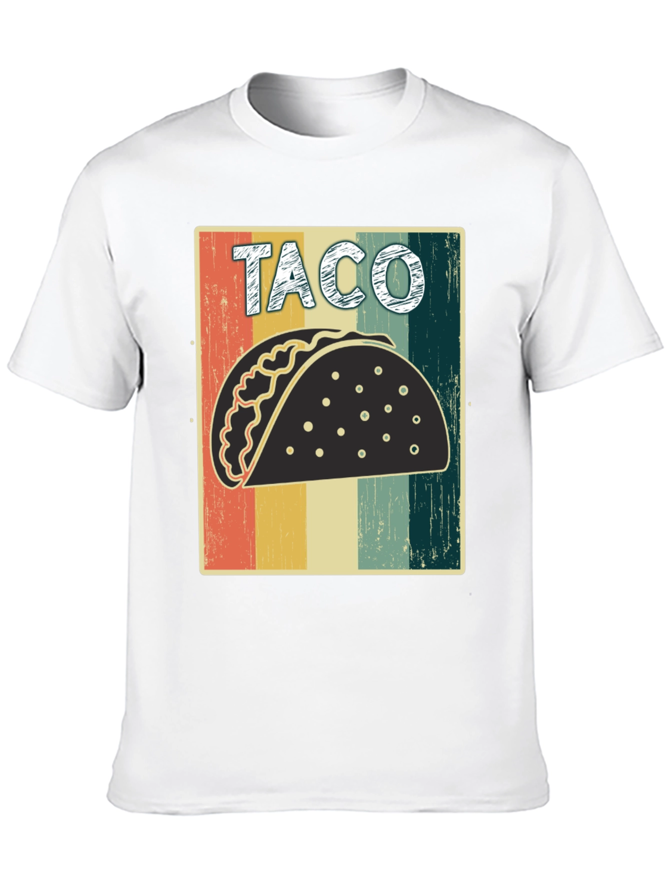 Retro Taco Graphic Tee - Comfort Fit