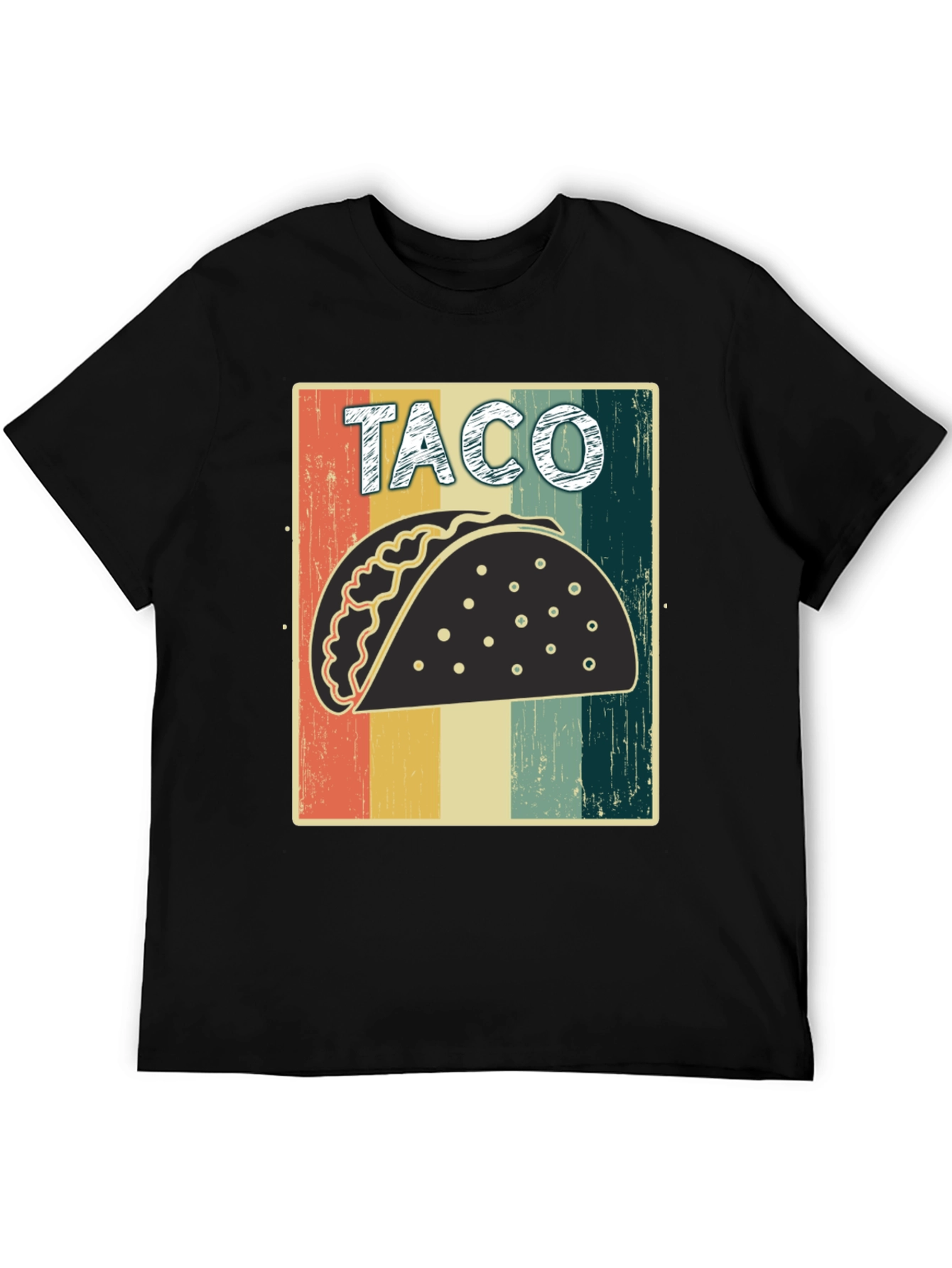 Retro Taco Graphic Tee - Comfort Fit