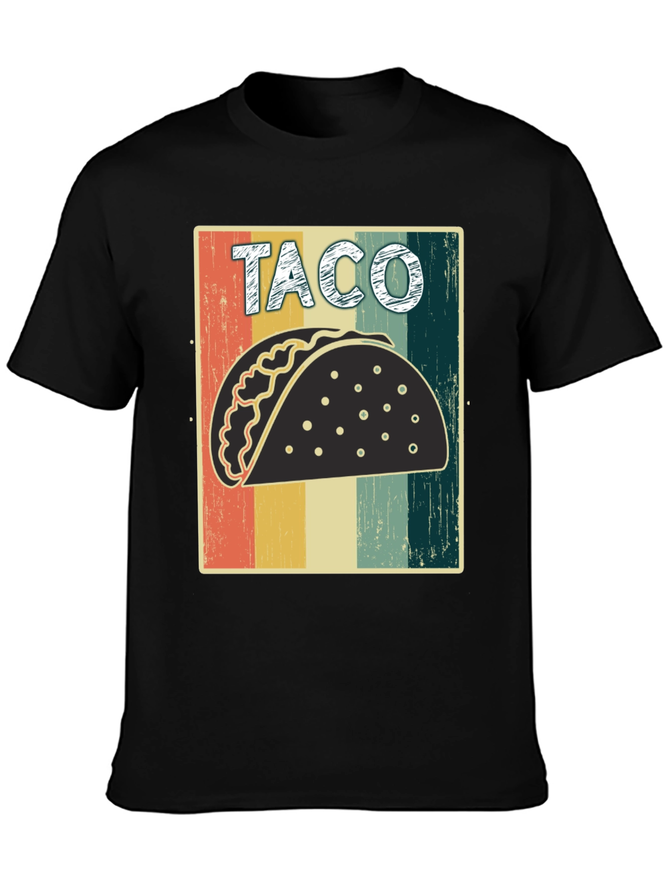Retro Taco Graphic Tee - Comfort Fit
