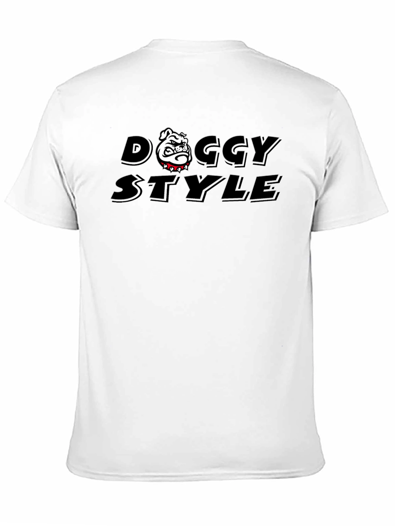 Doggy Style Graphic T-Shirt - Black