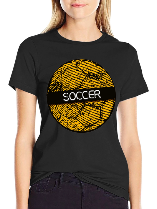 Soccer Ball Graphic T-Shirt